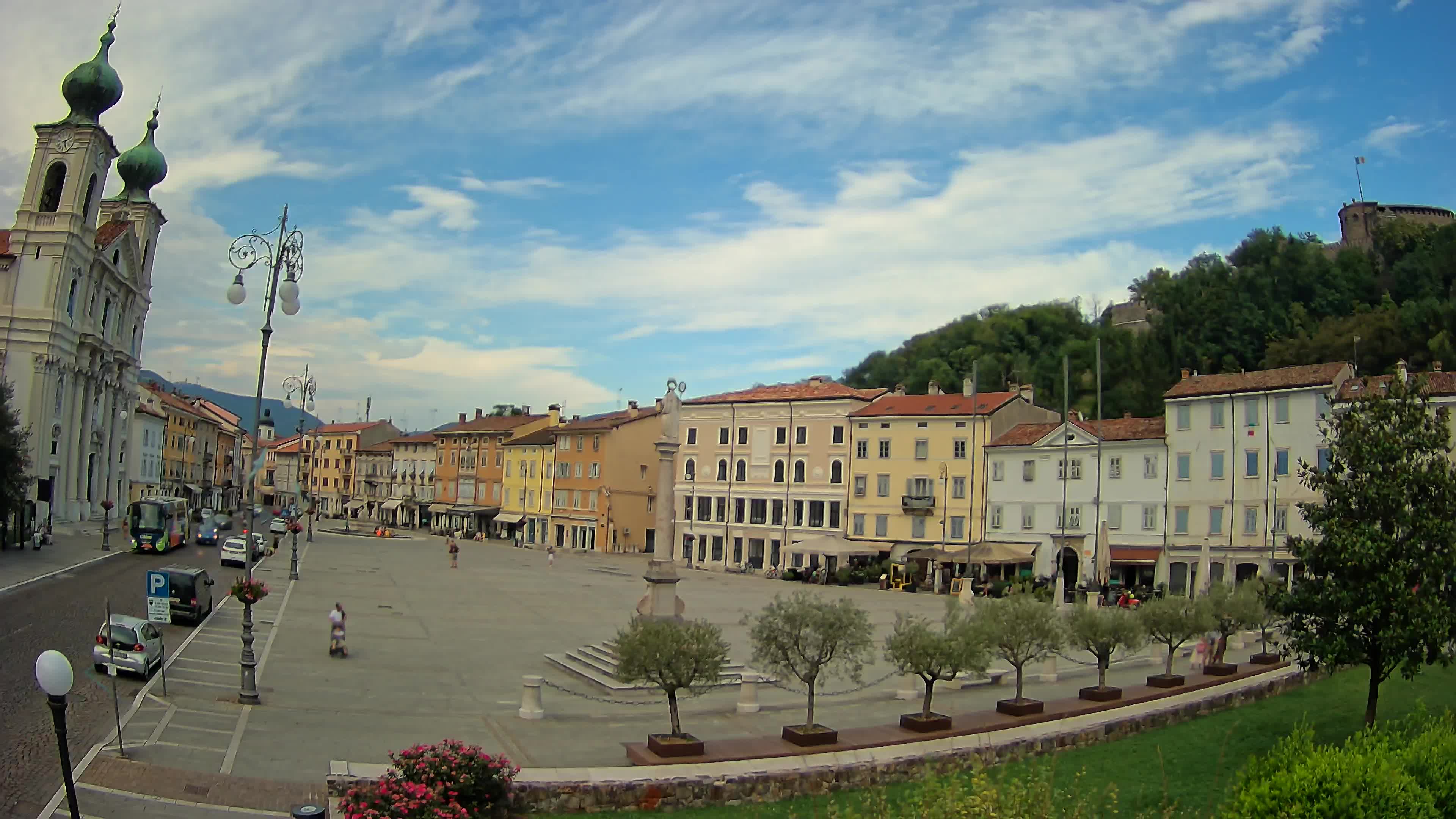 Webcam Gorizia Vittoria square – Church of st. Ignazio