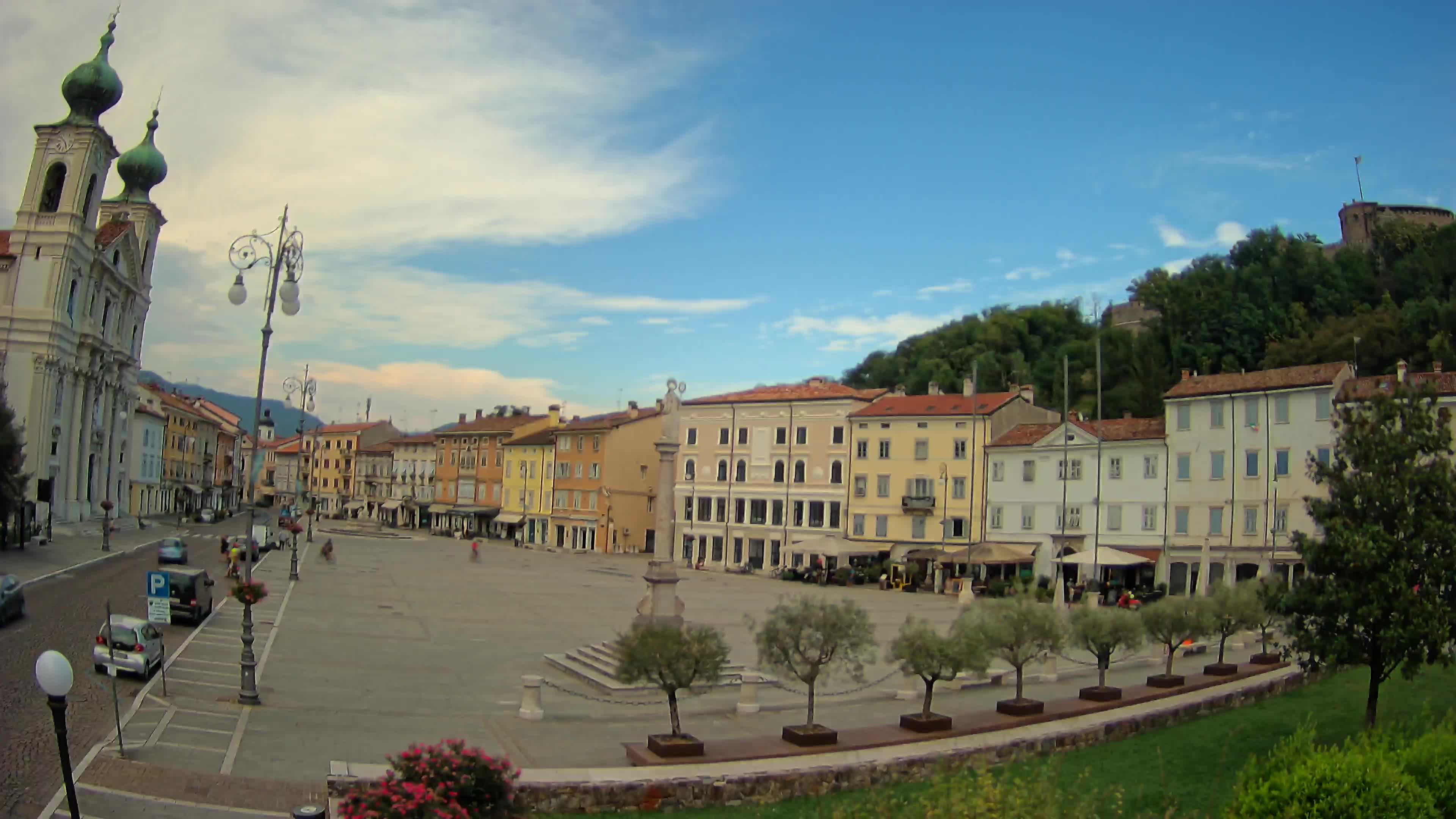Webcam Gorizia Vittoria square – Church of st. Ignazio