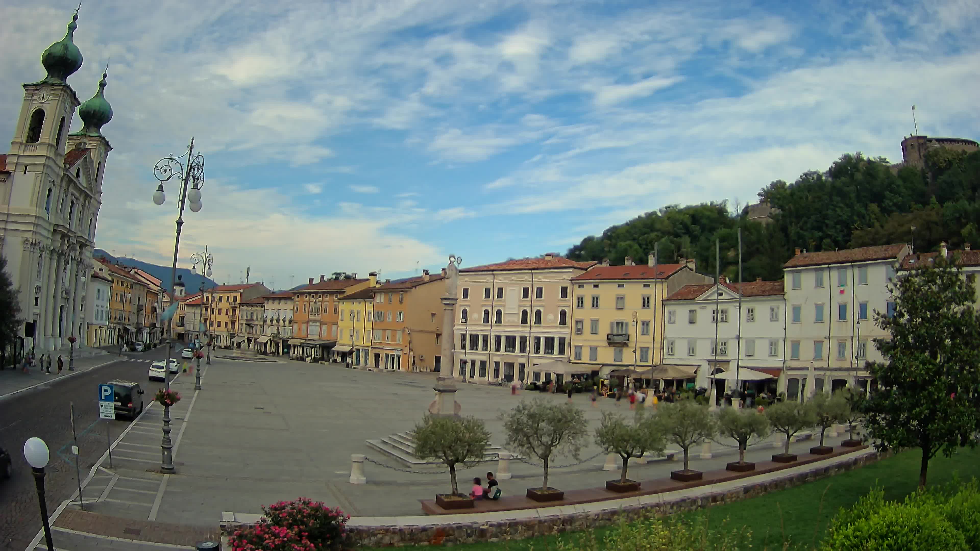 Gorizia – Place Vittoria – église st. Ignazio