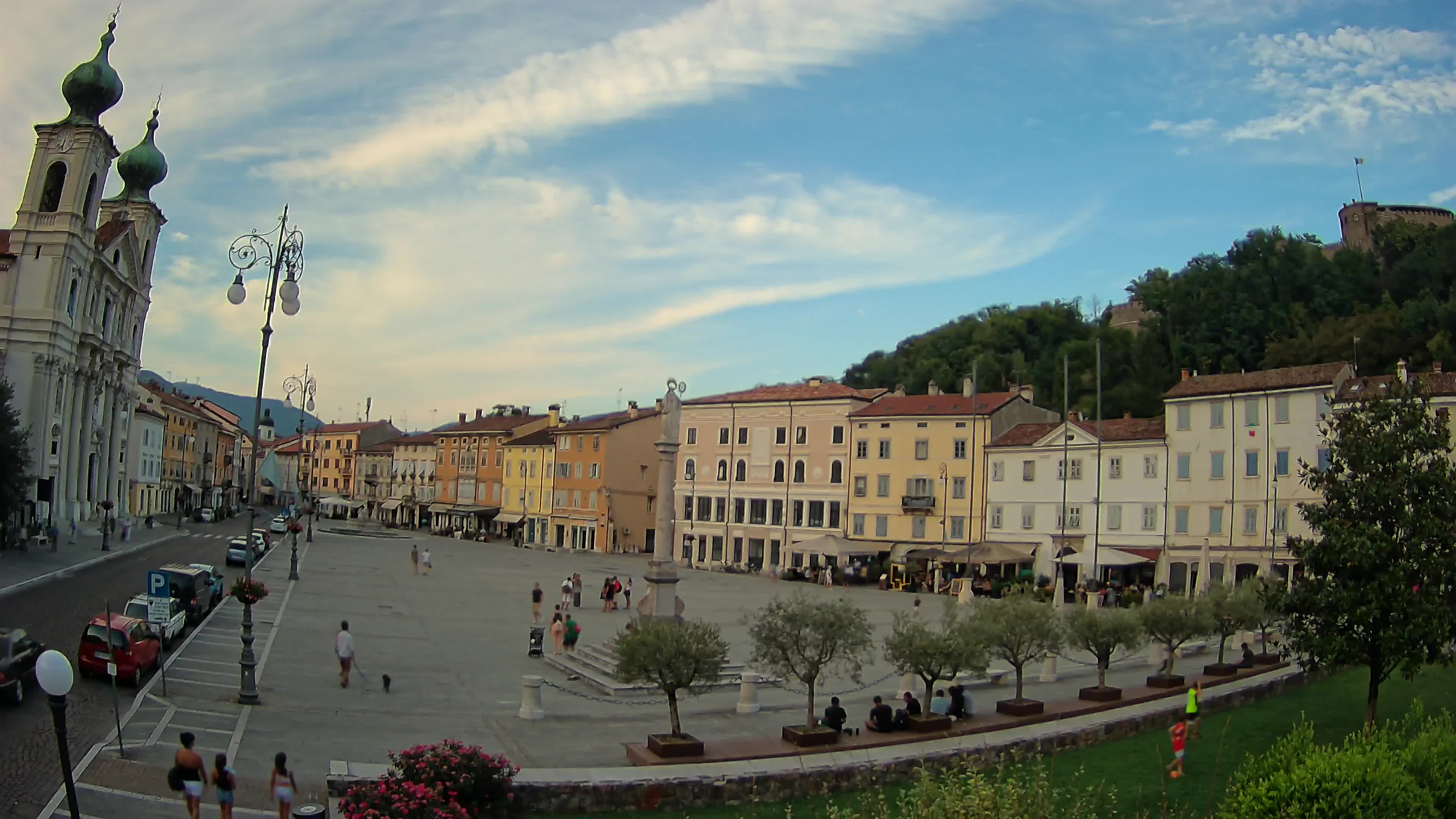 Webcam Gorizia Vittoria square – Church of st. Ignazio