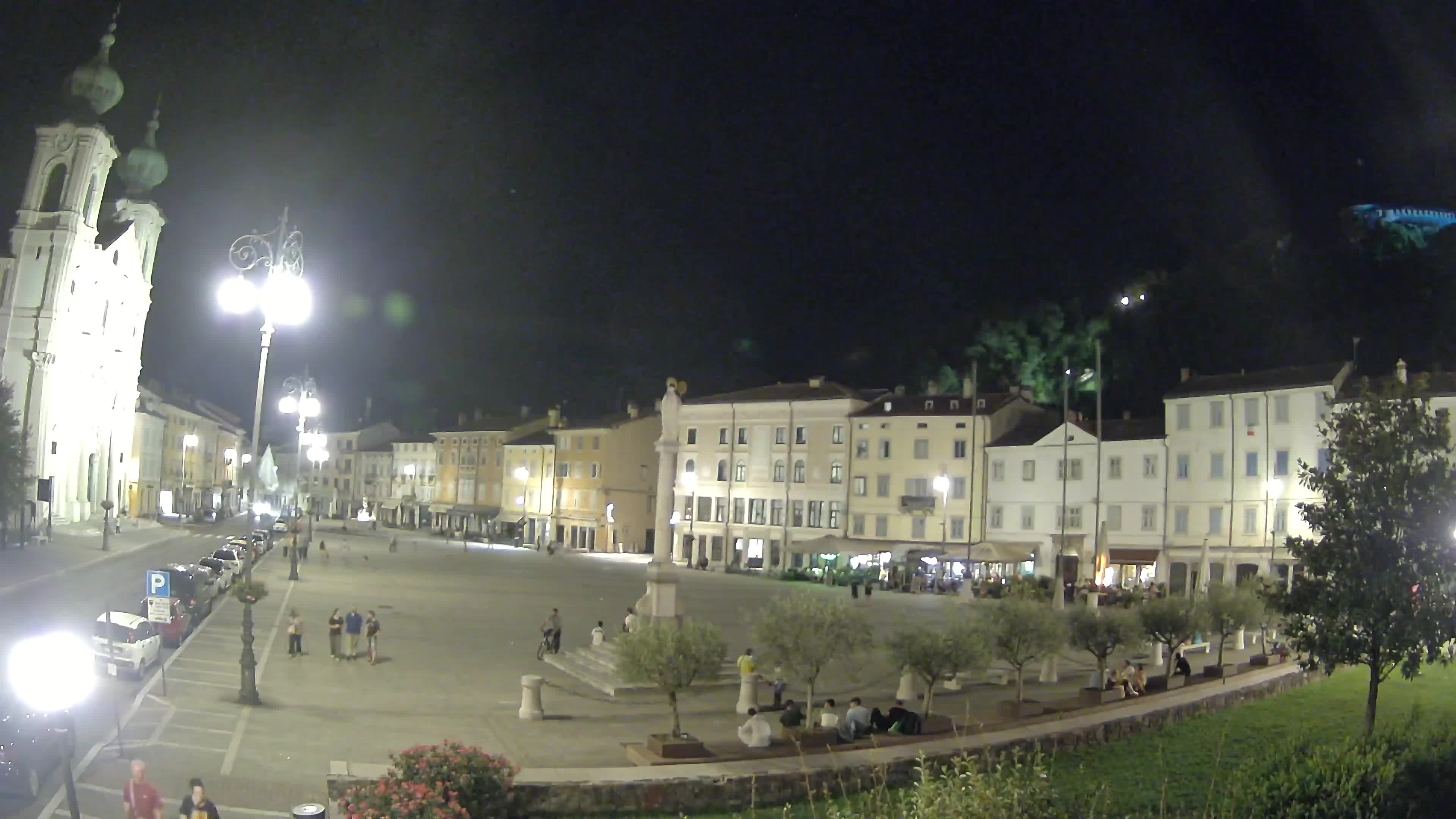 Gorizia – Plaza Vittoria – iglesia de San Pedro. Ignacio