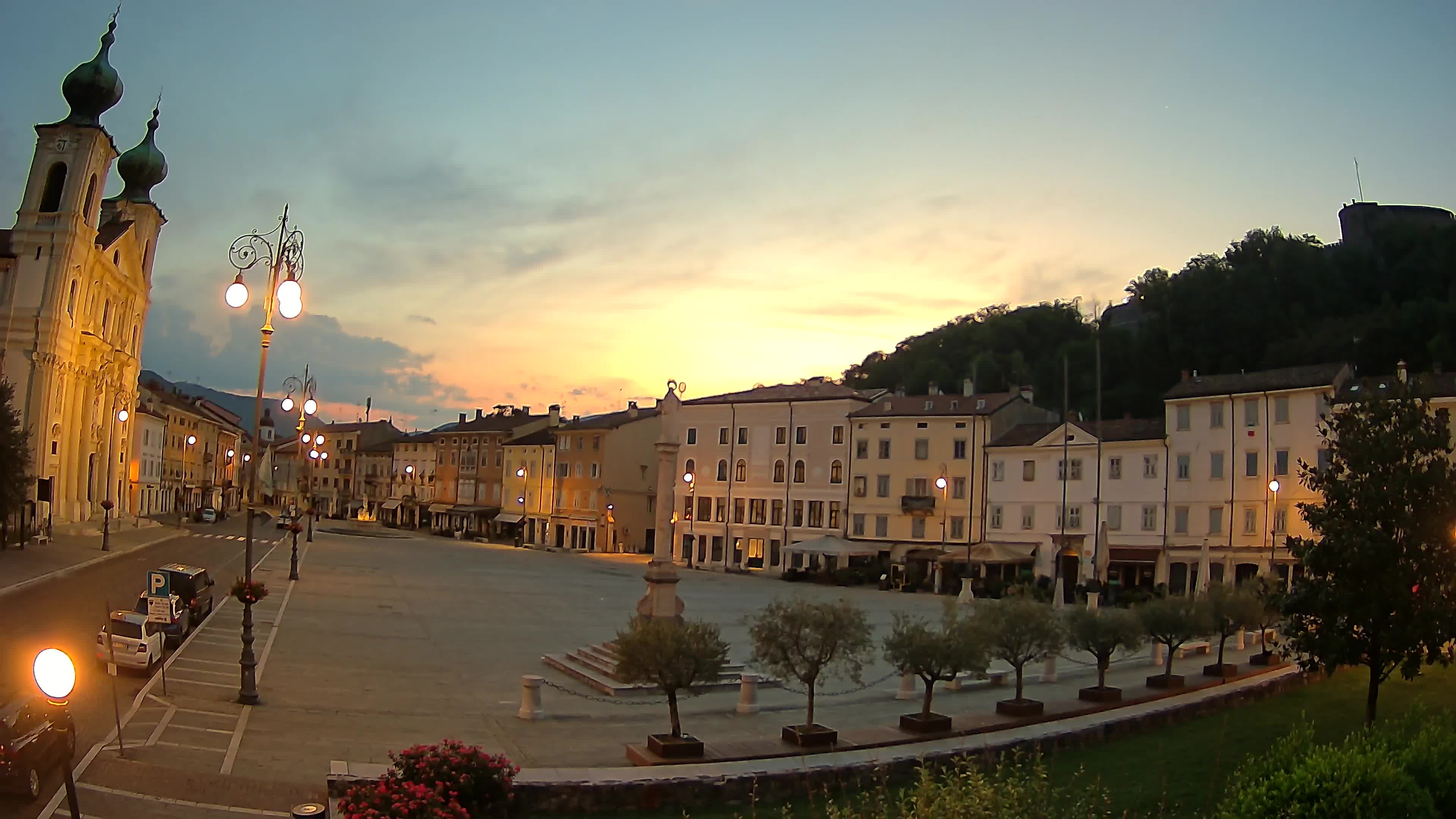 Webcam Gorizia Vittoria square – Church of st. Ignazio