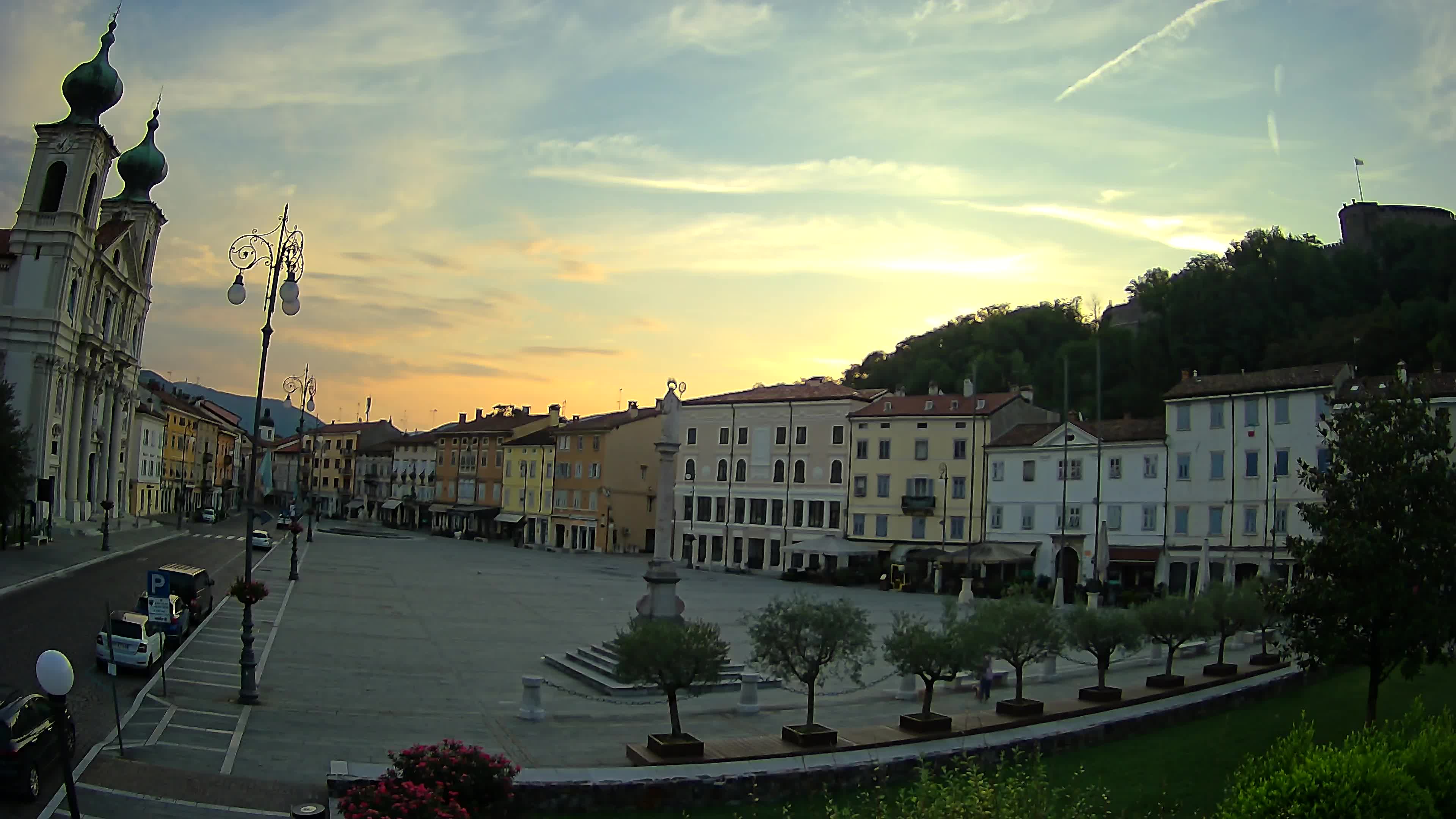 Webcam Gorizia Vittoria square – Church of st. Ignazio