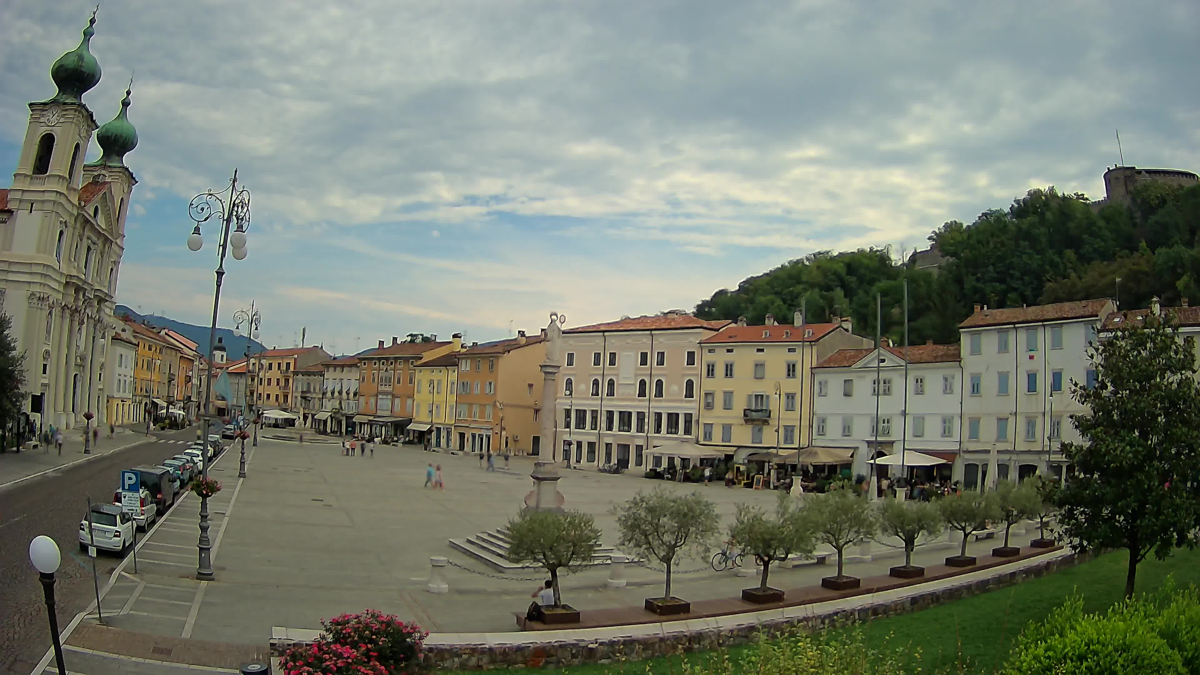 Gorizia – Place Vittoria – église st. Ignazio