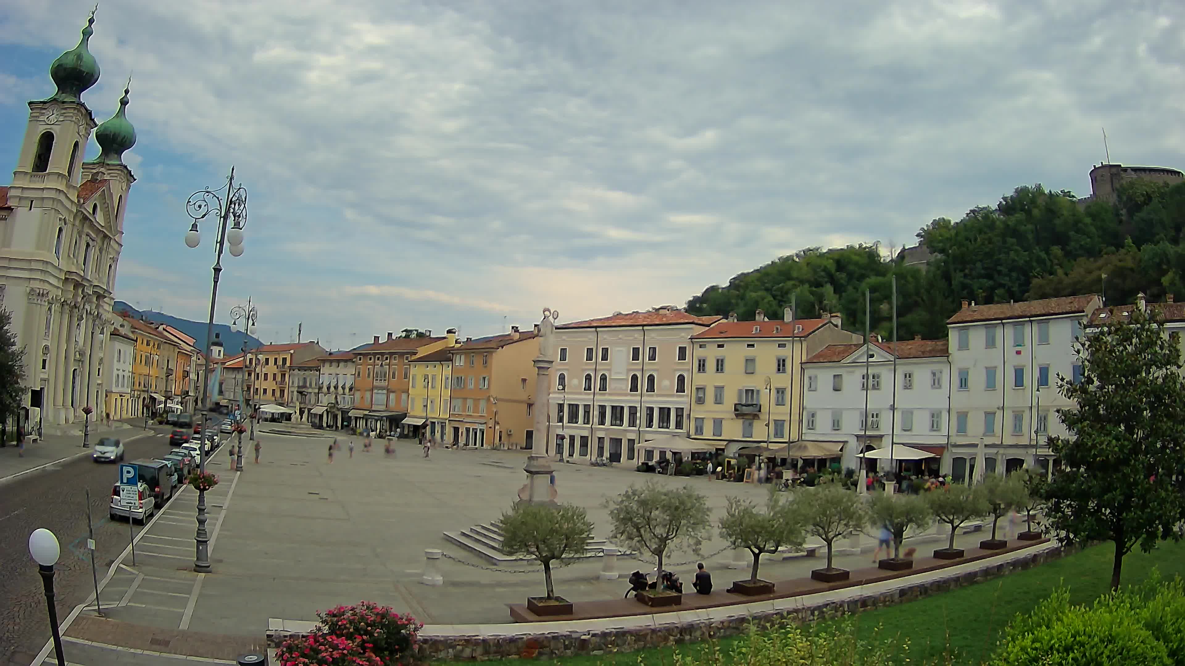 Gorizia – Place Vittoria – église st. Ignazio