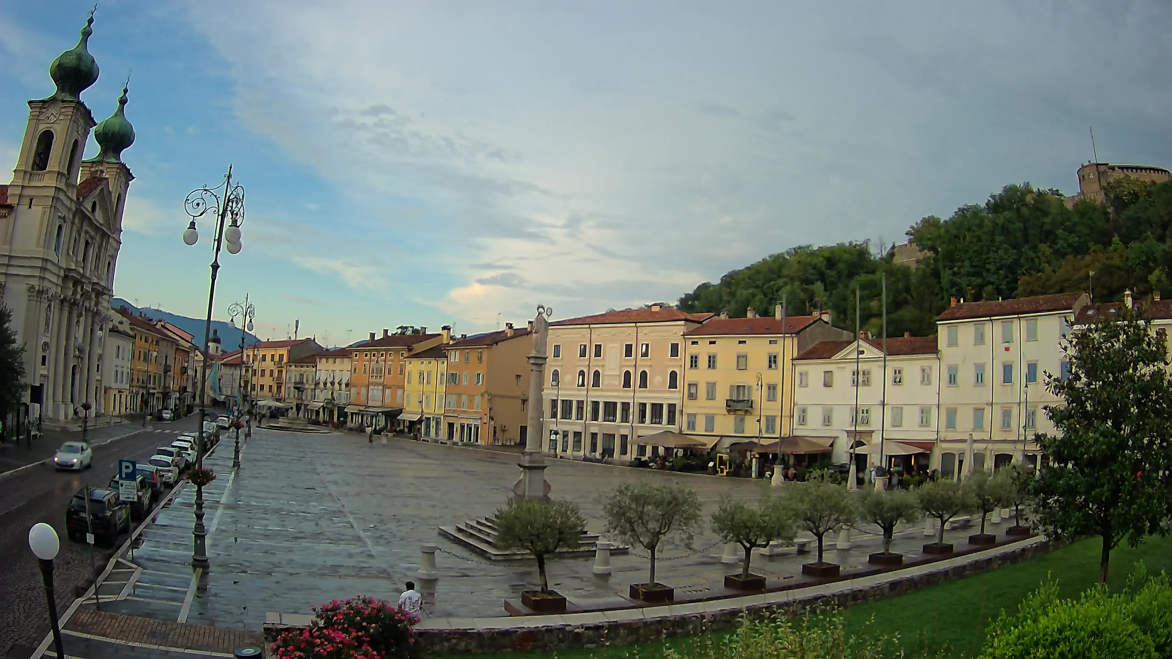 Webcam Gorizia Vittoria square – Church of st. Ignazio