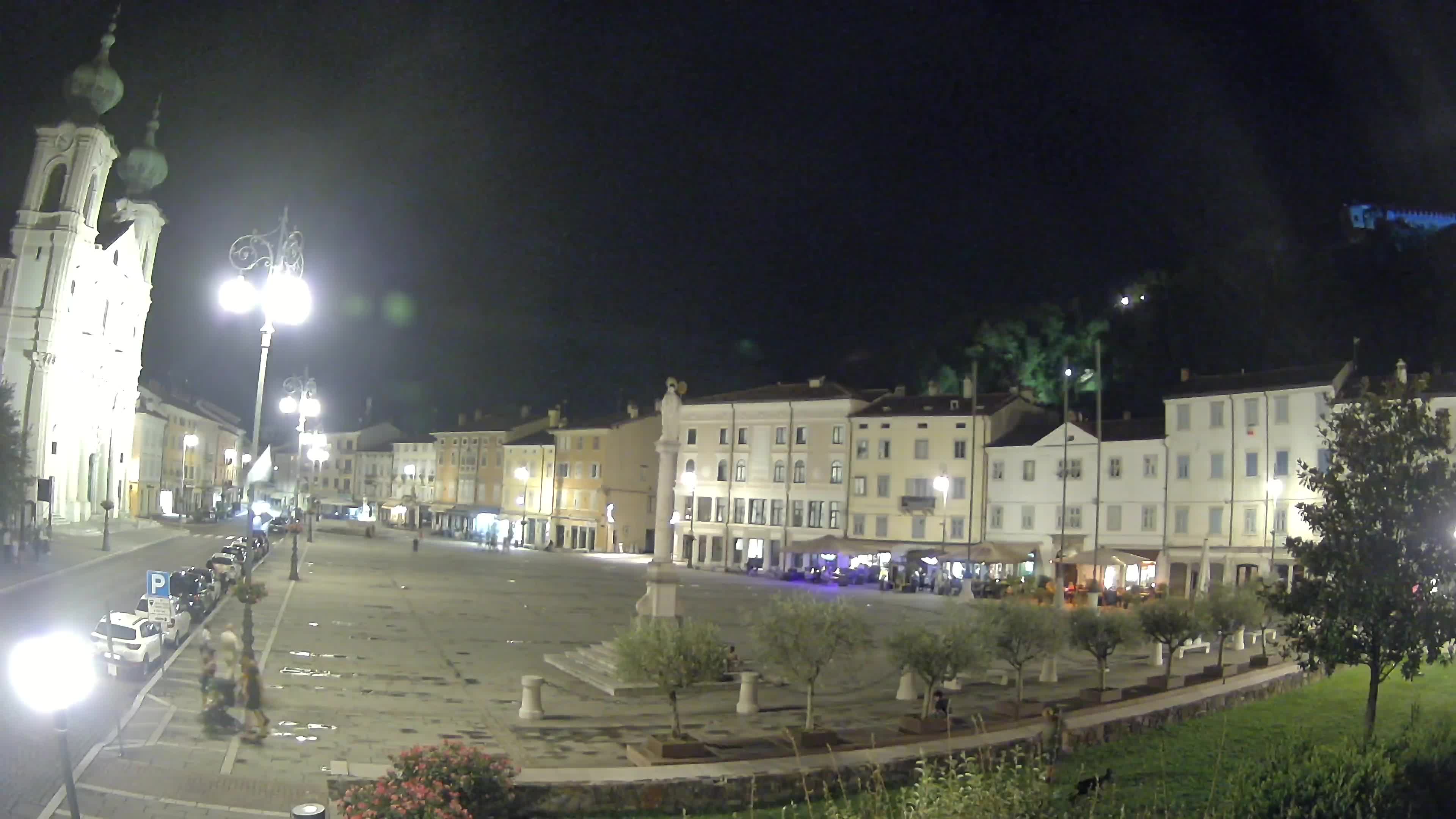 Gorizia – Plaza Vittoria – iglesia de San Pedro. Ignacio