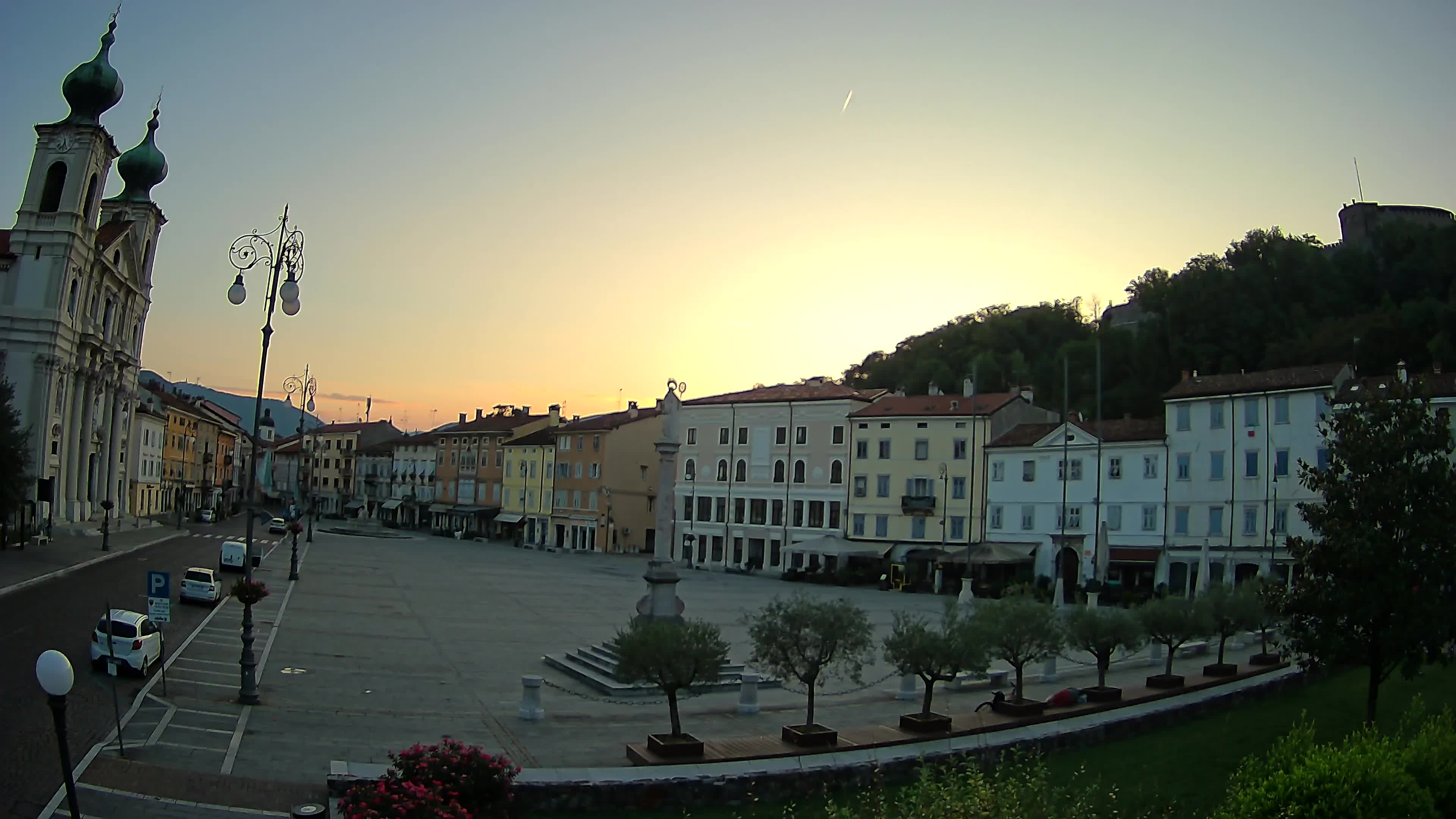 Webcam Gorizia Vittoria square – Church of st. Ignazio