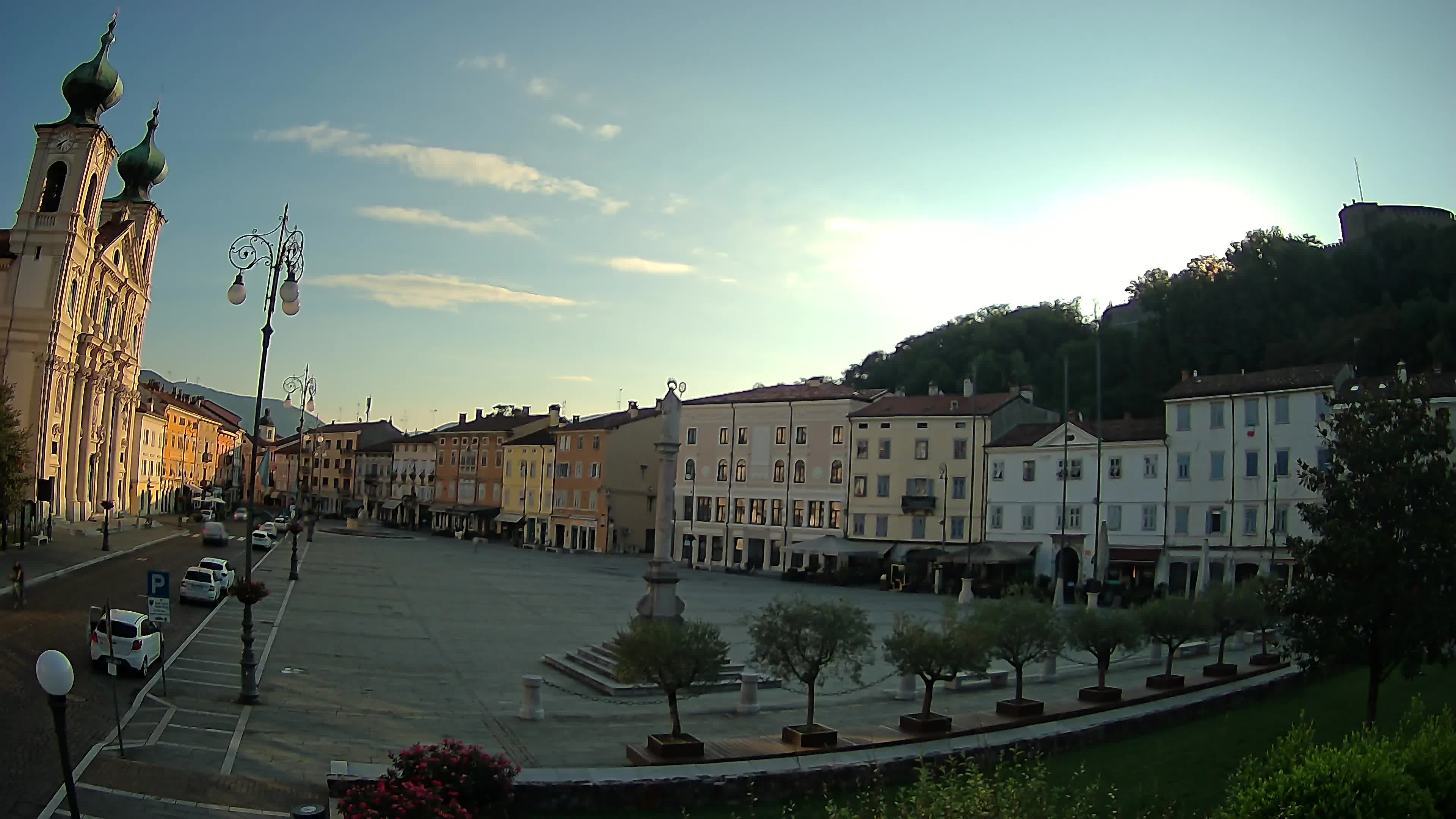 Webcam Gorizia Vittoria square – Church of st. Ignazio