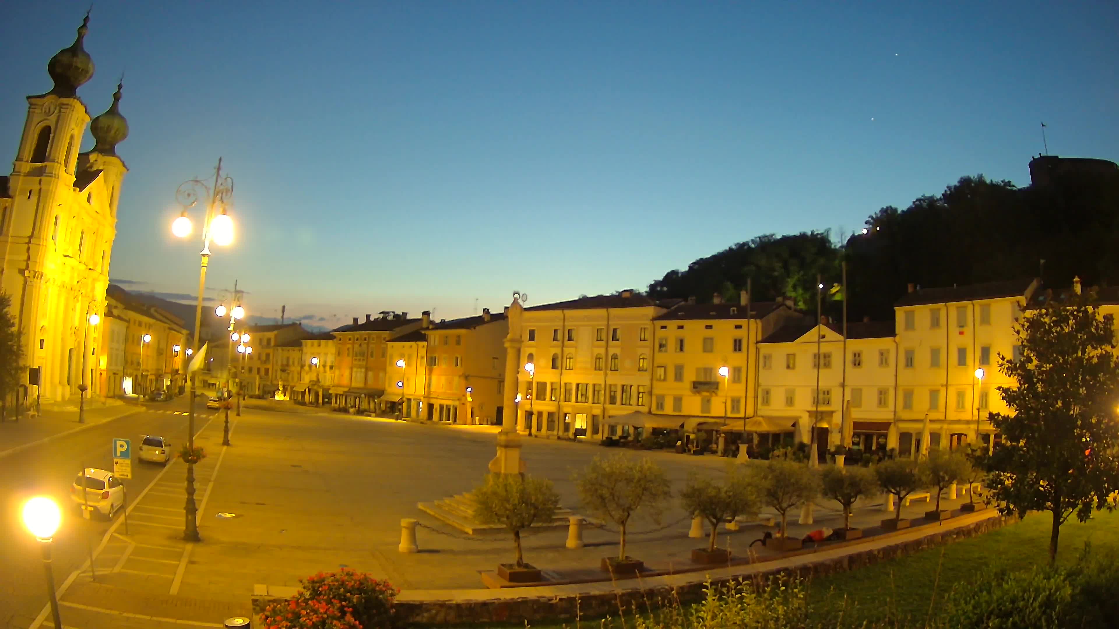 Webcam Gorizia Vittoria square – Church of st. Ignazio