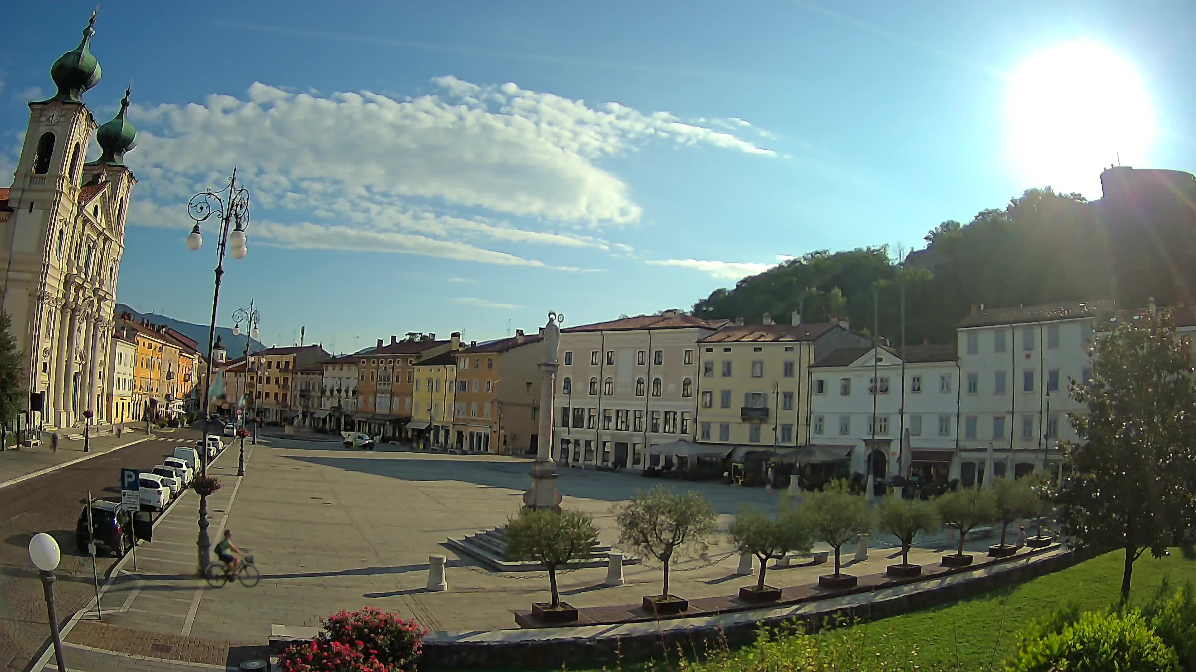 Webcam Gorizia Vittoria square – Church of st. Ignazio