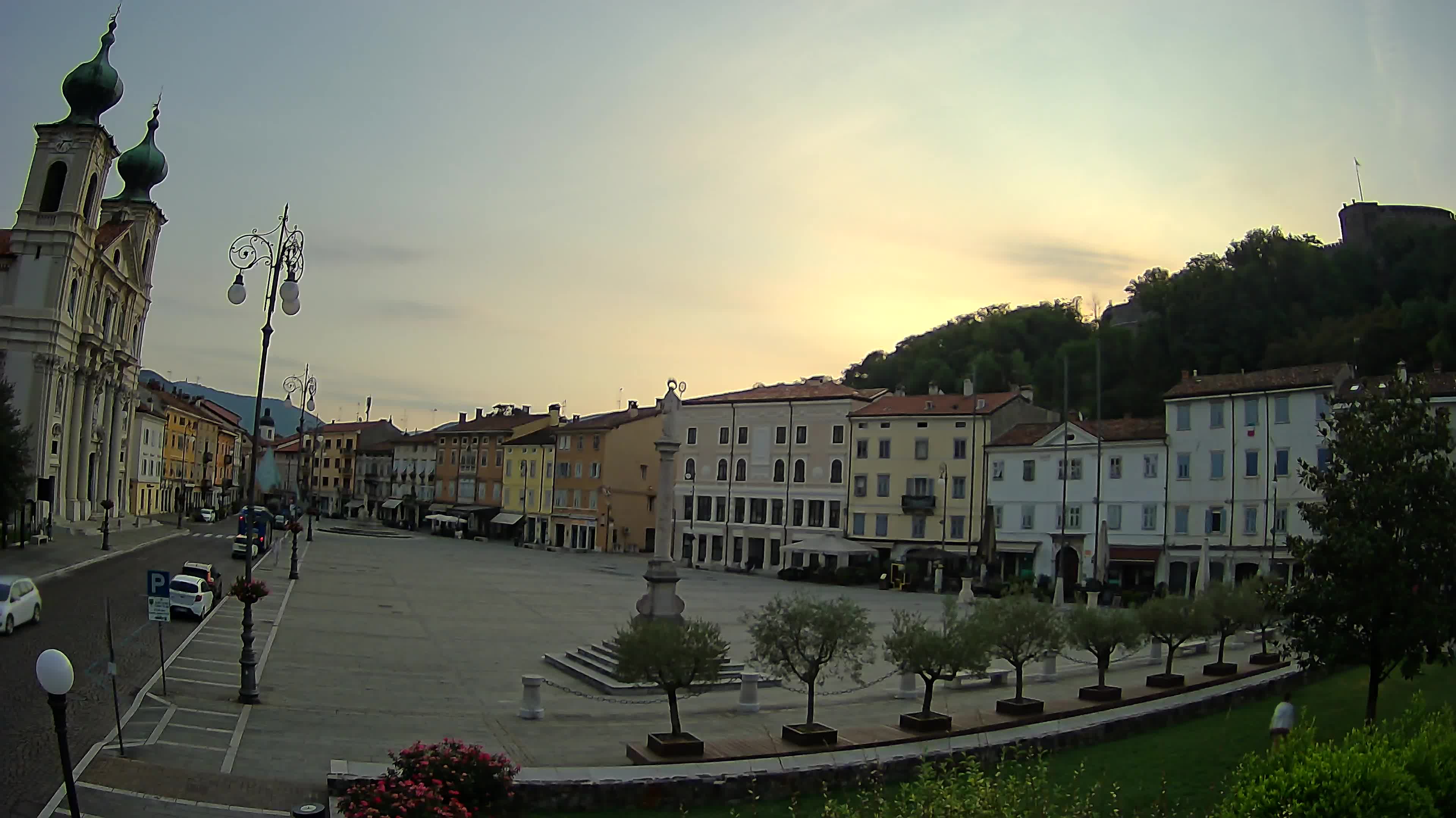 Webcam Gorizia Vittoria square – Church of st. Ignazio