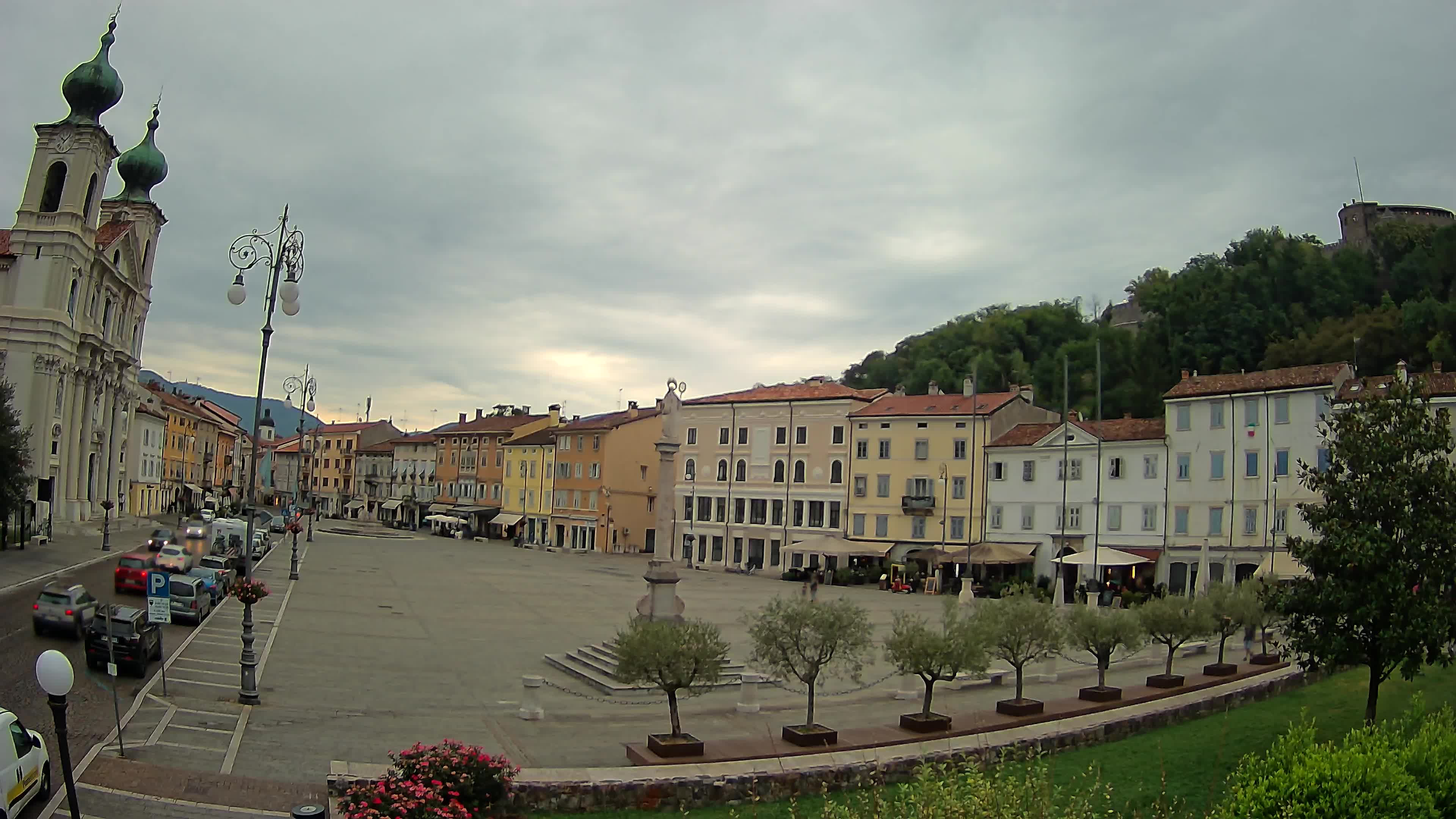 Webcam Gorizia Vittoria square – Church of st. Ignazio