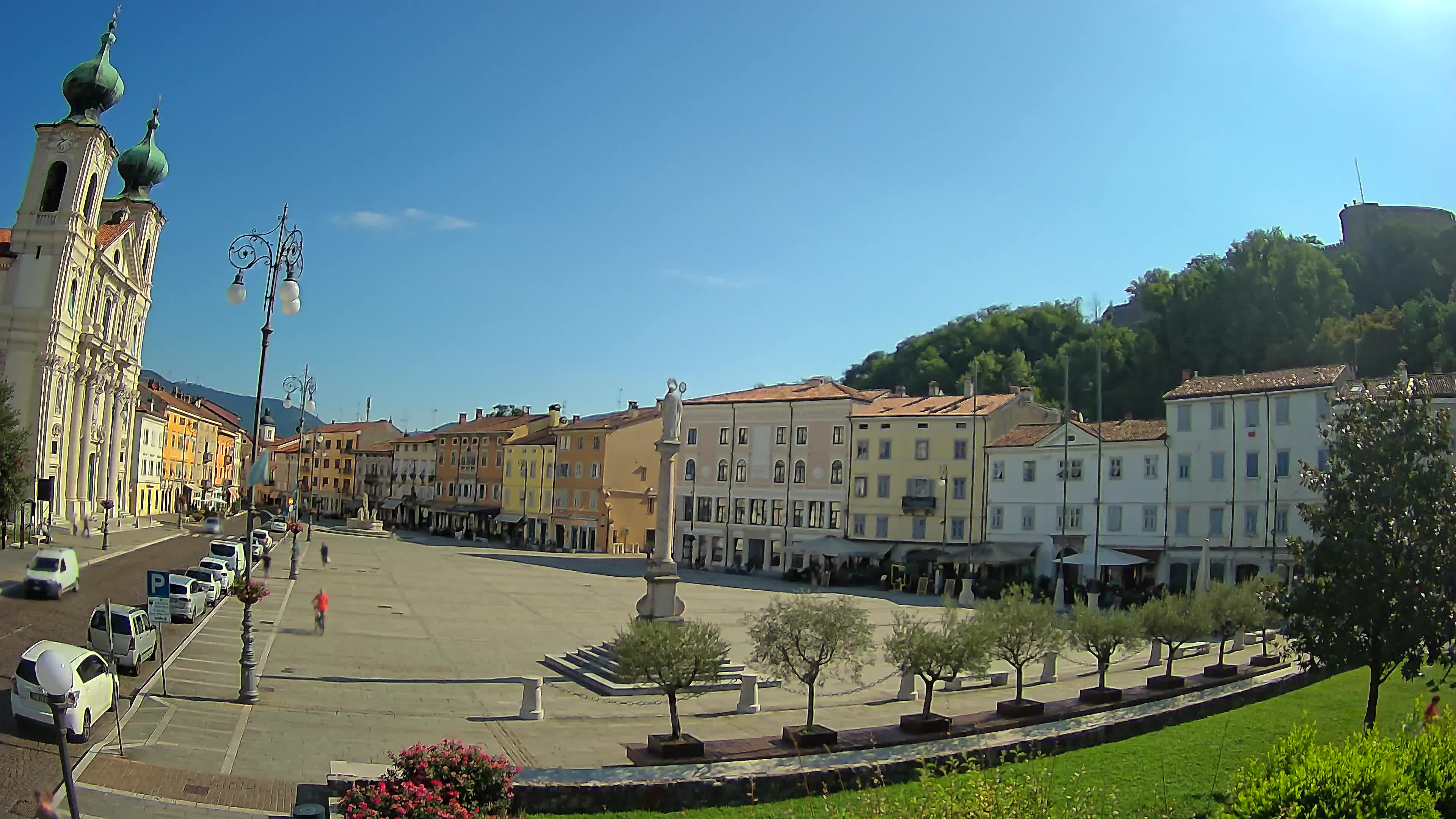 Webcam Gorizia Vittoria square – Church of st. Ignazio