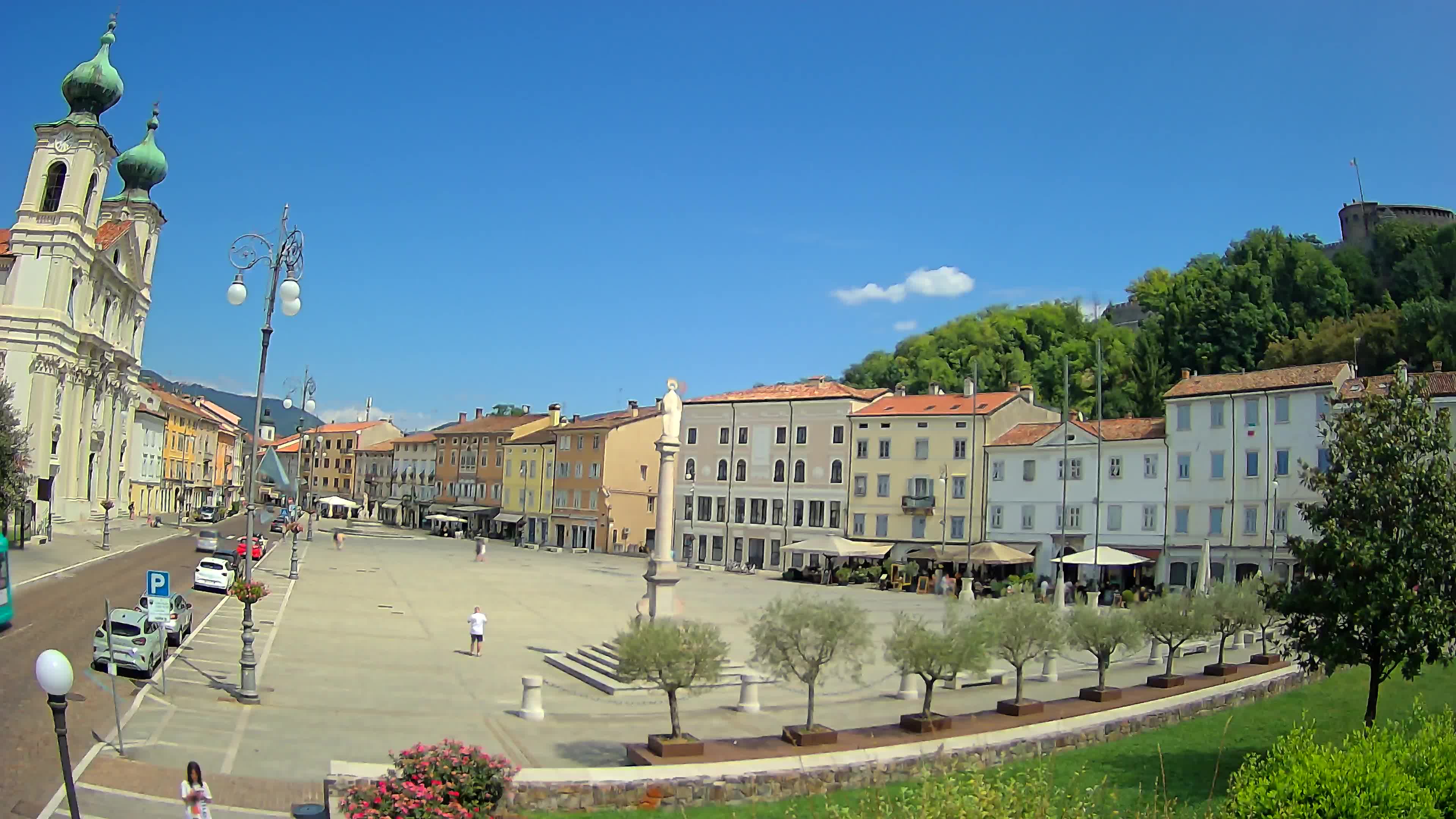 Webcam Gorizia Vittoria square – Church of st. Ignazio