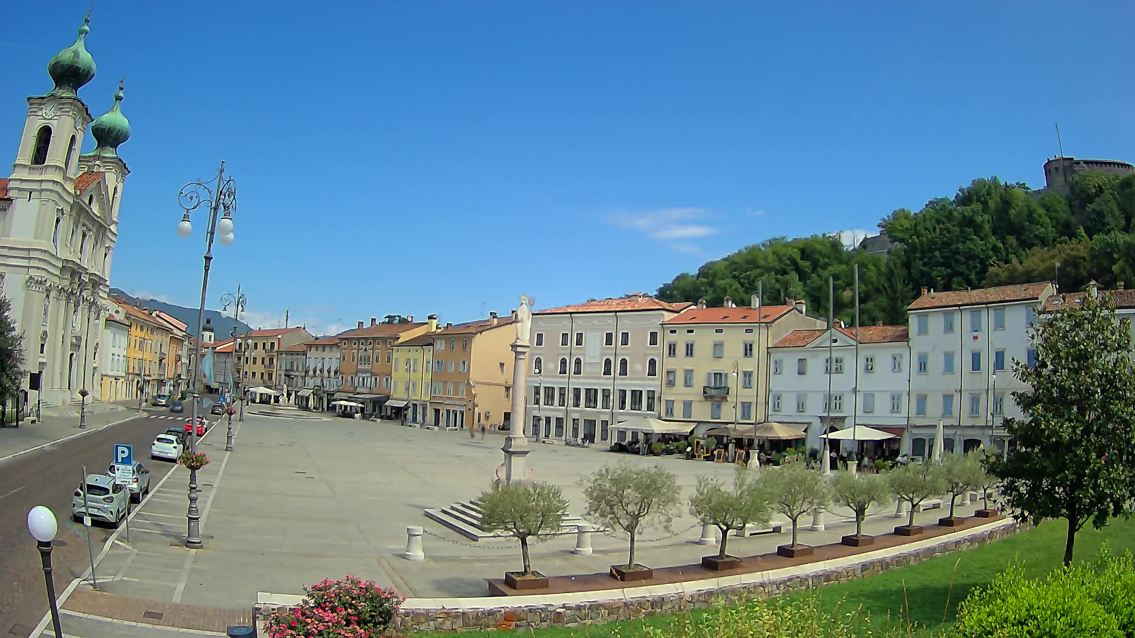 Gorizia – Place Vittoria – église st. Ignazio