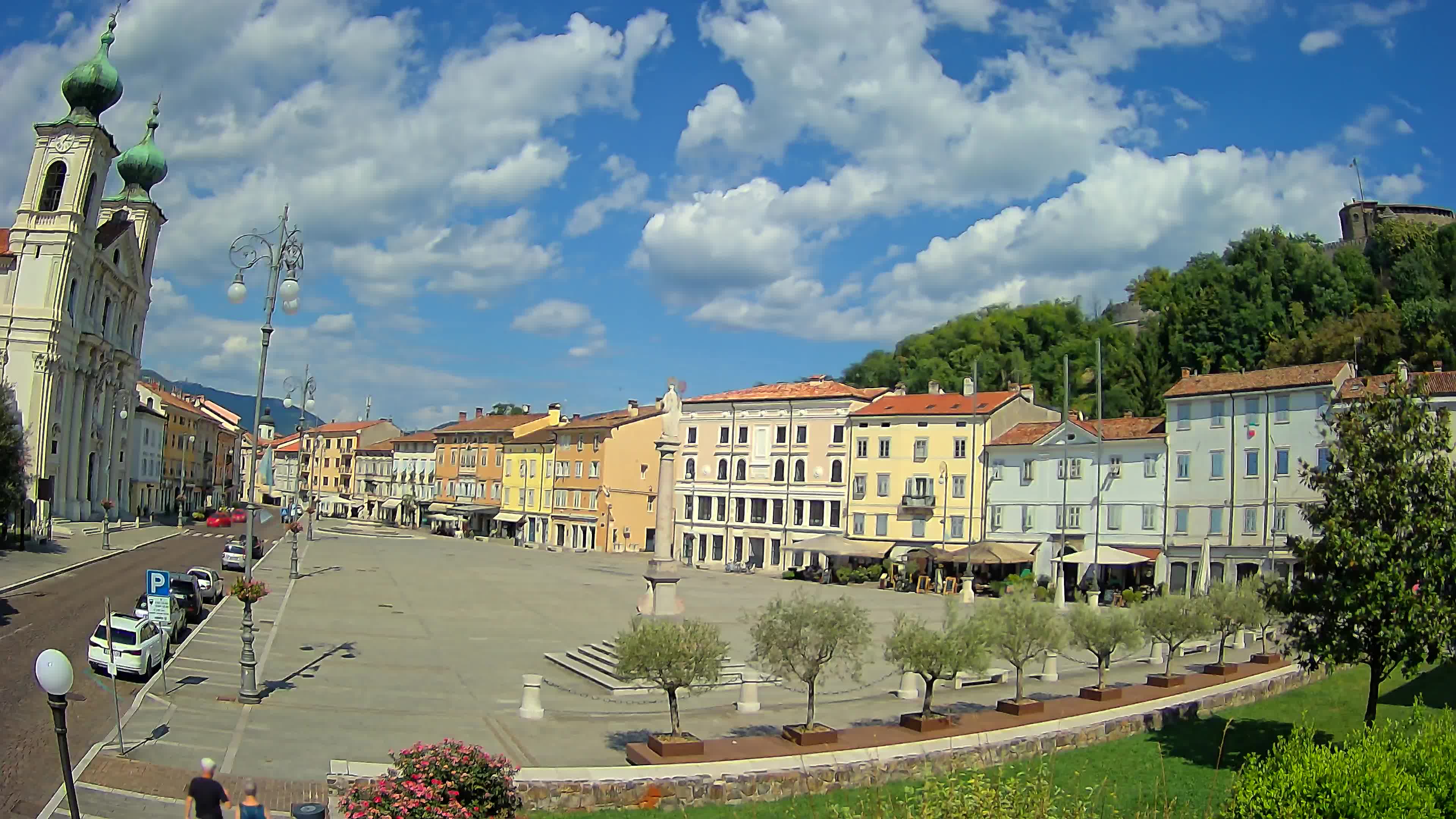 Webcam Gorizia Vittoria square – Church of st. Ignazio