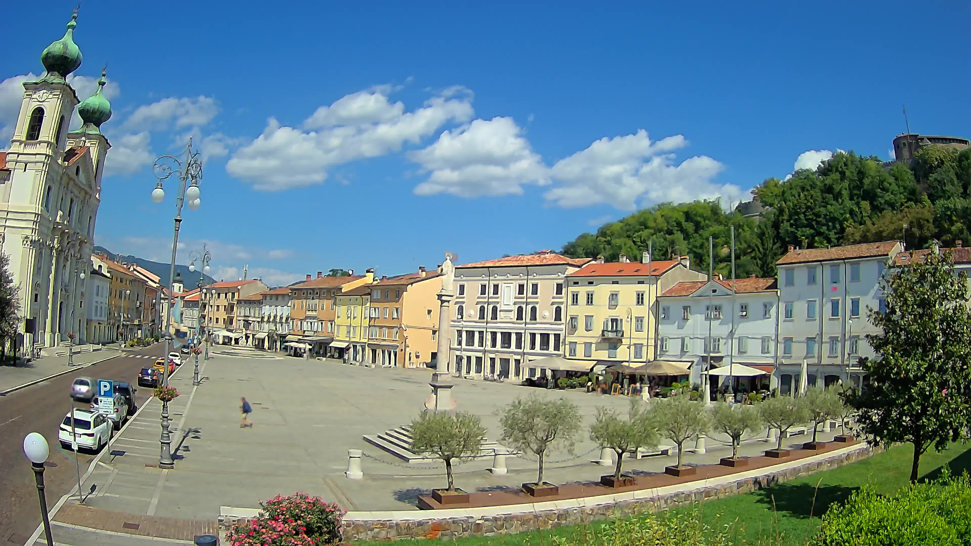 Webcam Gorizia Vittoria square – Church of st. Ignazio