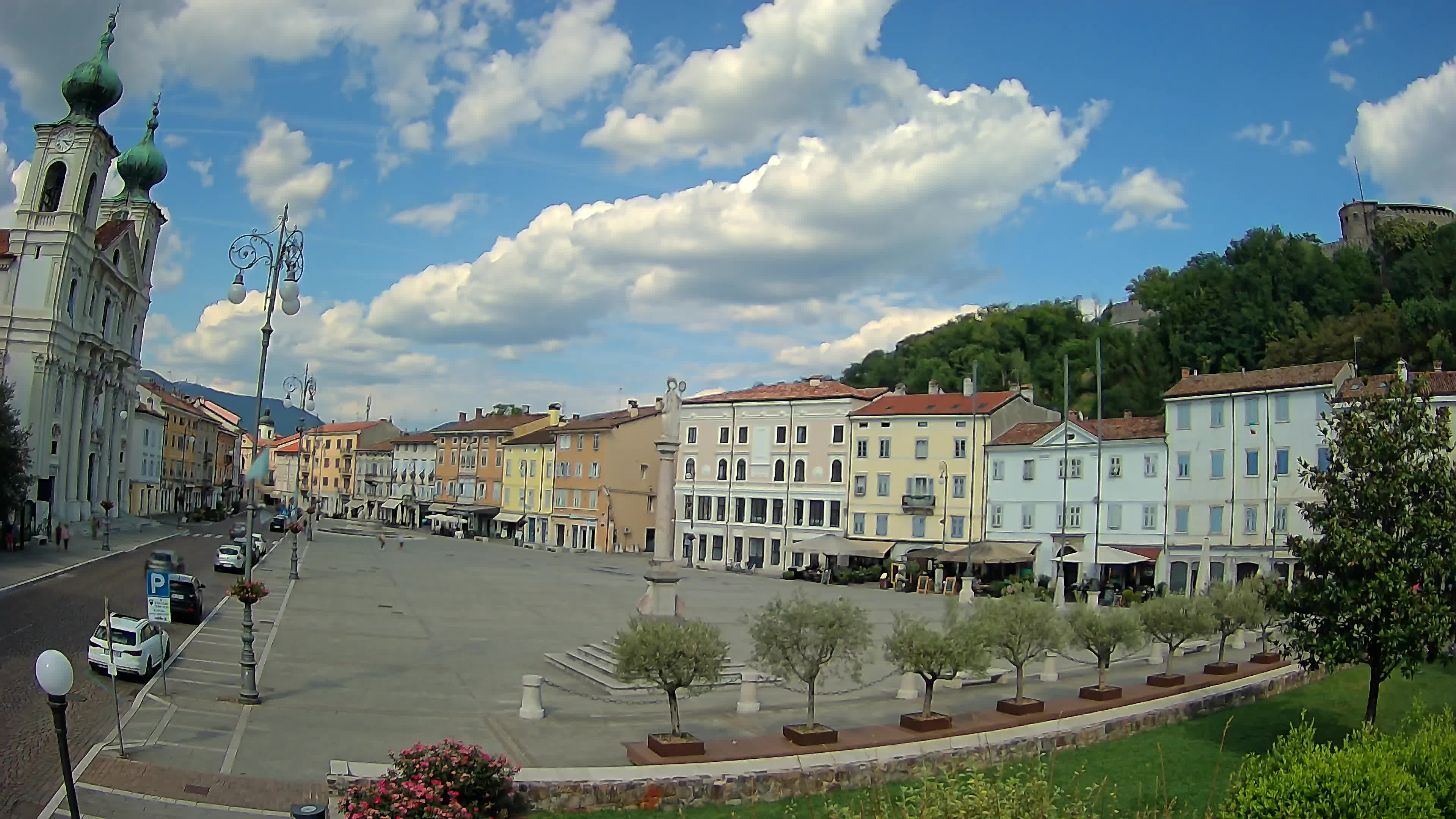 Webcam Gorizia Vittoria square – Church of st. Ignazio
