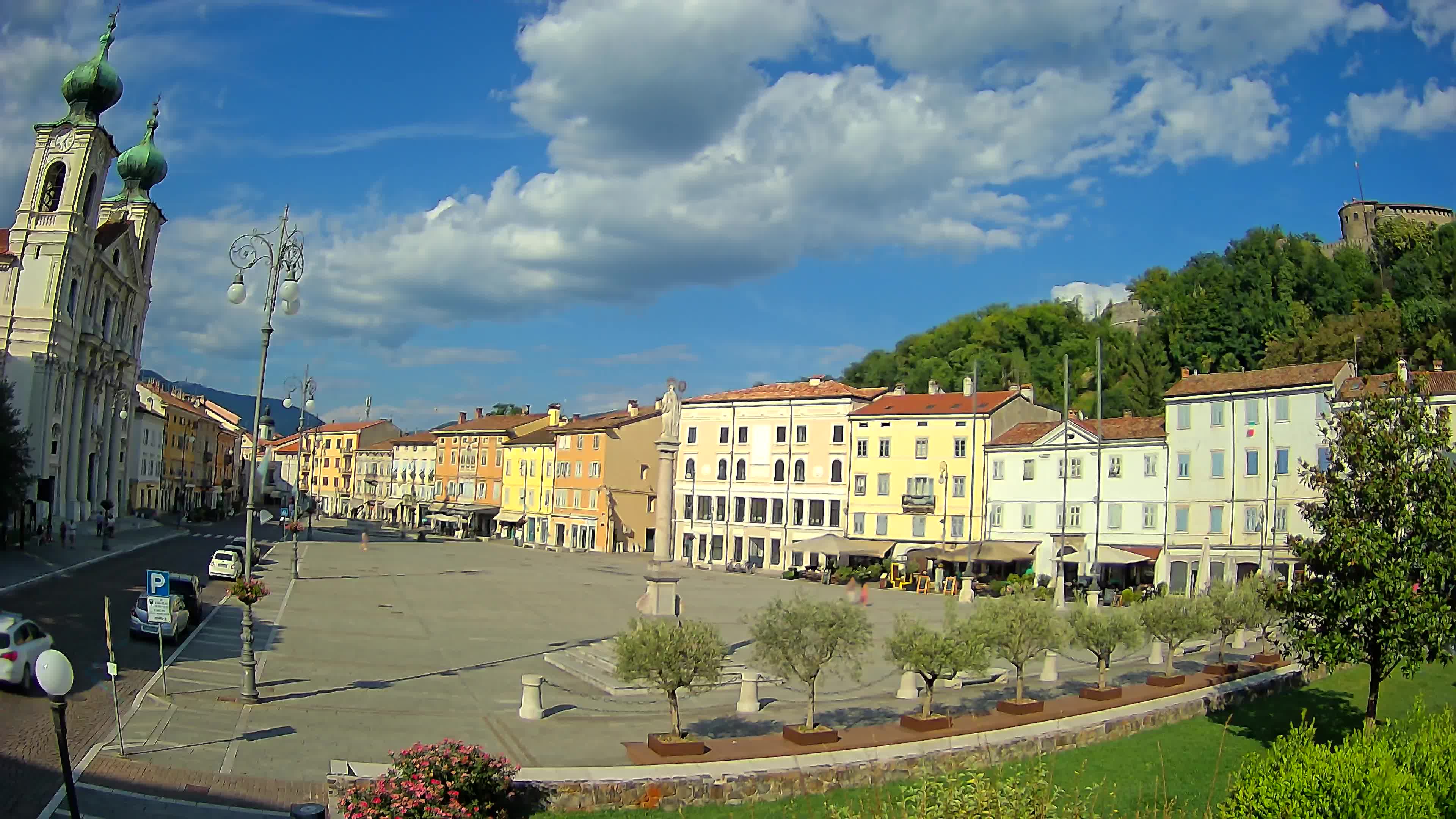 Webcam Gorizia Vittoria square – Church of st. Ignazio