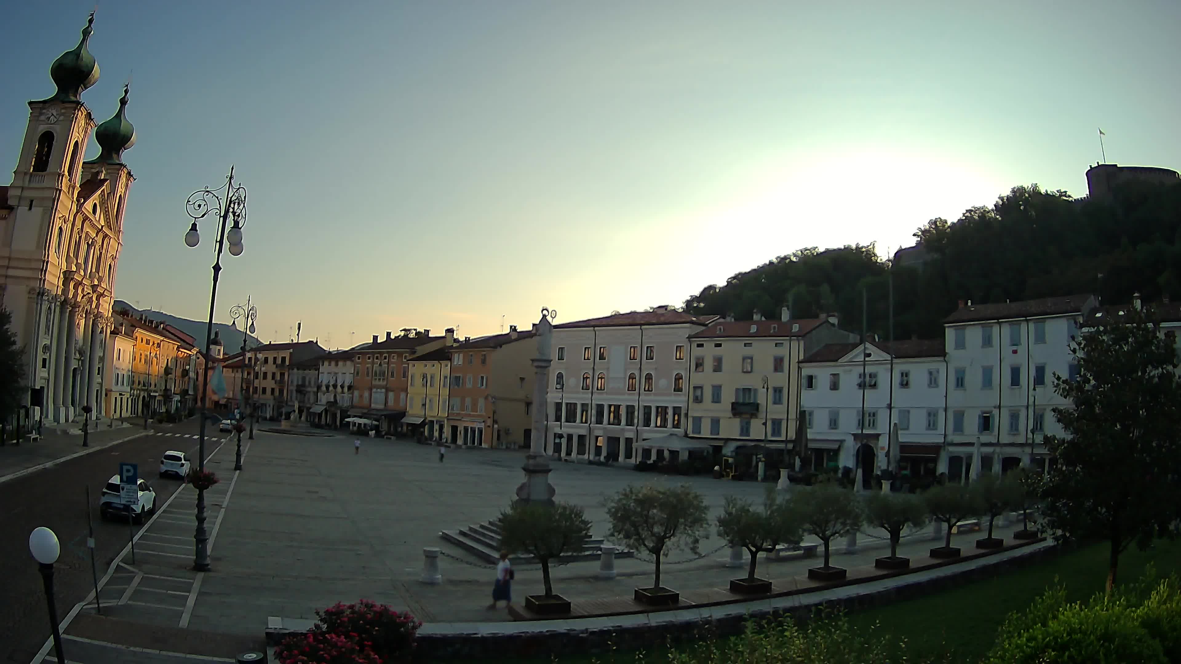 Gorizia – Place Vittoria – église st. Ignazio