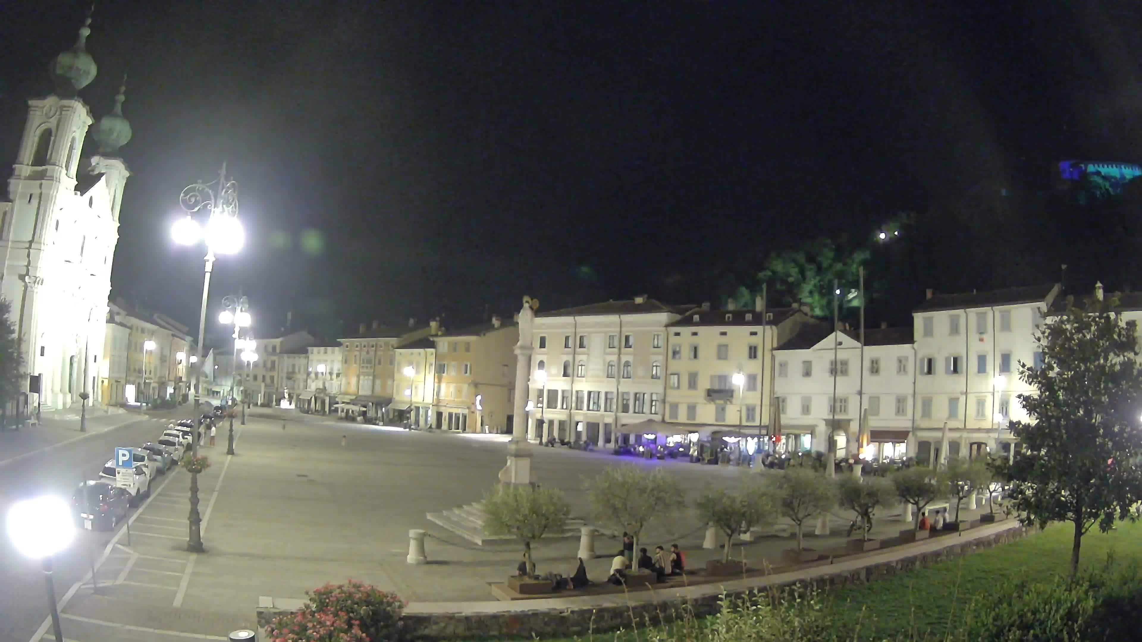 Gorizia – Plaza Vittoria – iglesia de San Pedro. Ignacio