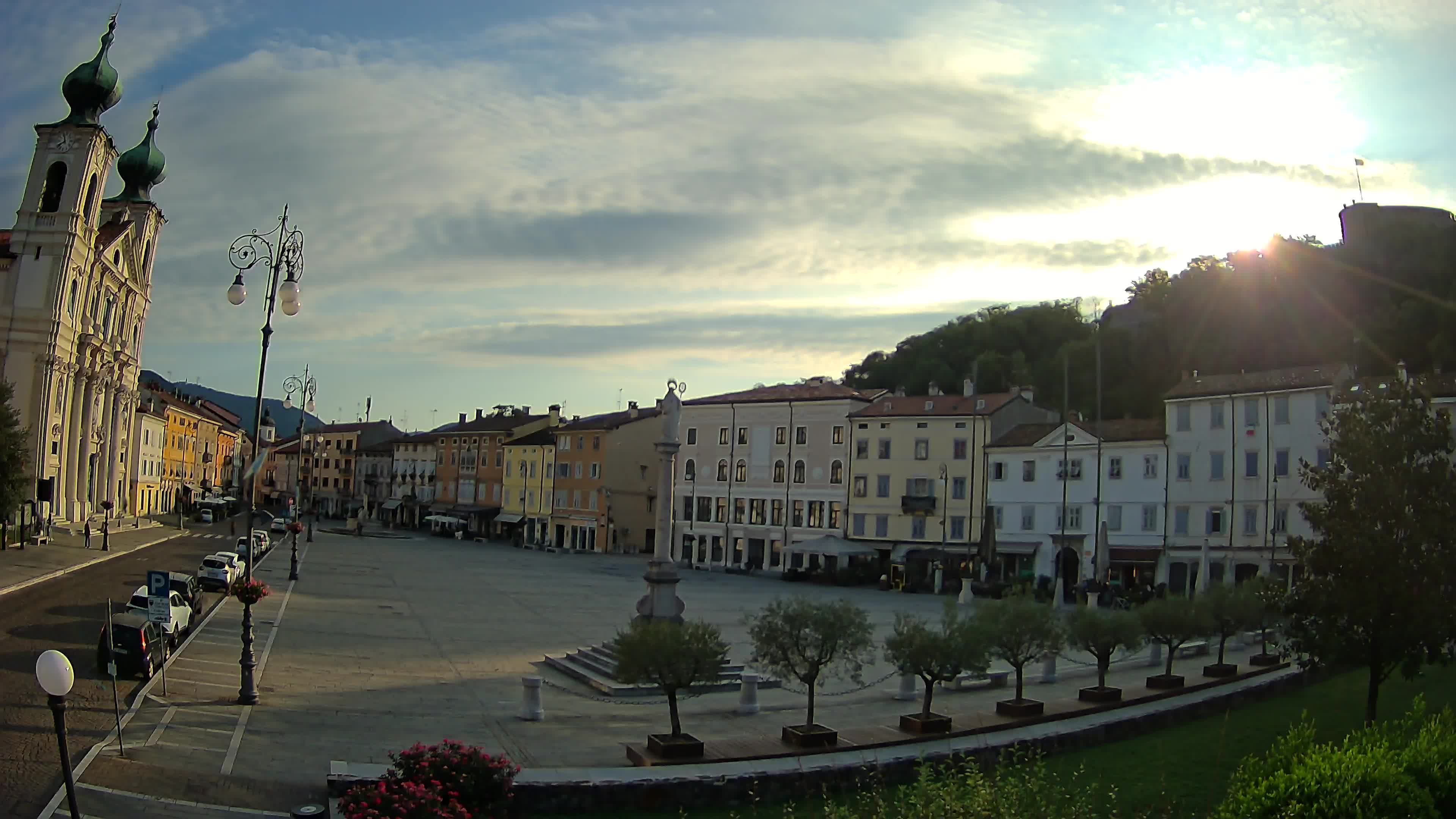 Webcam Gorizia Vittoria square – Church of st. Ignazio