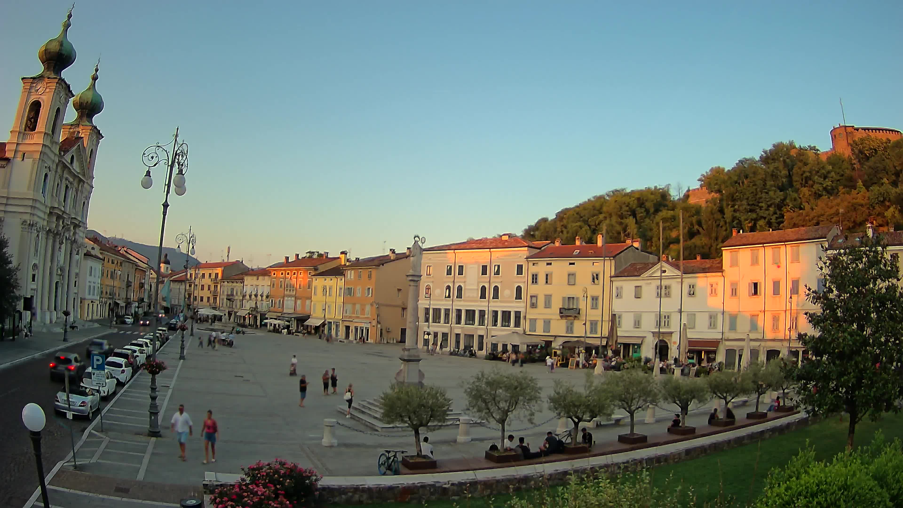 Gorizia – Place Vittoria – église st. Ignazio
