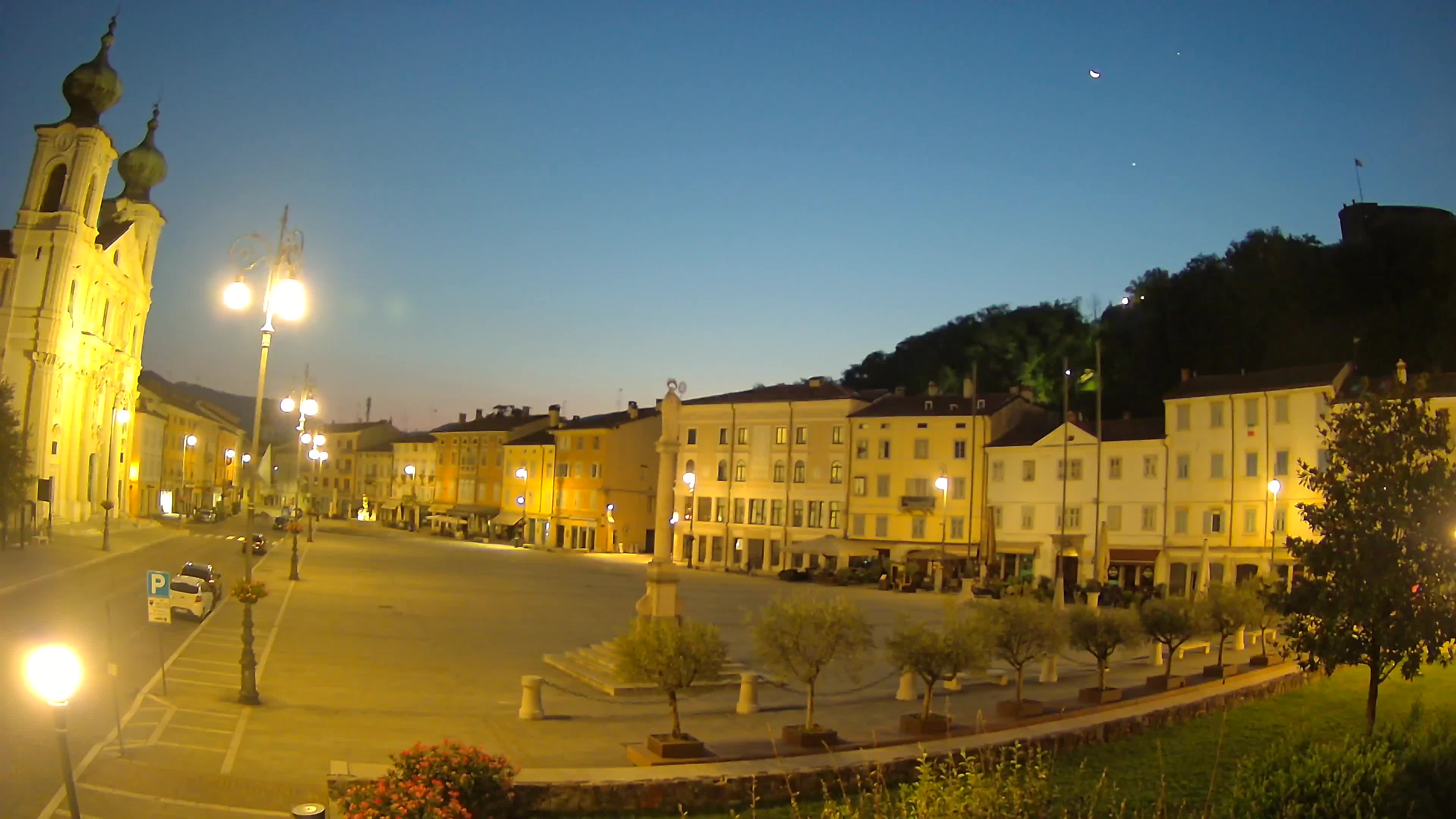 Gorizia – Place Vittoria – église st. Ignazio