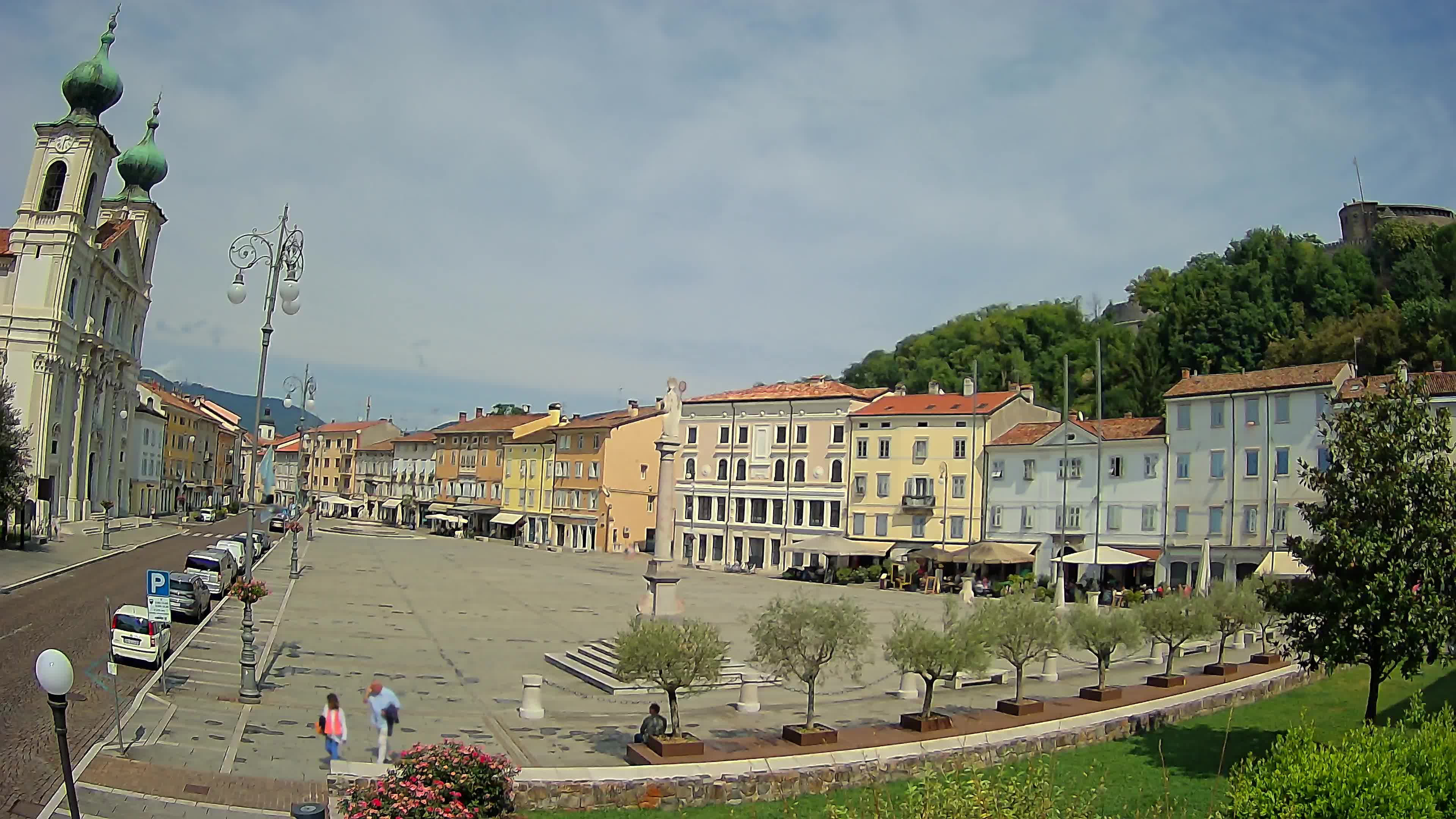 Gorizia – Place Vittoria – église st. Ignazio