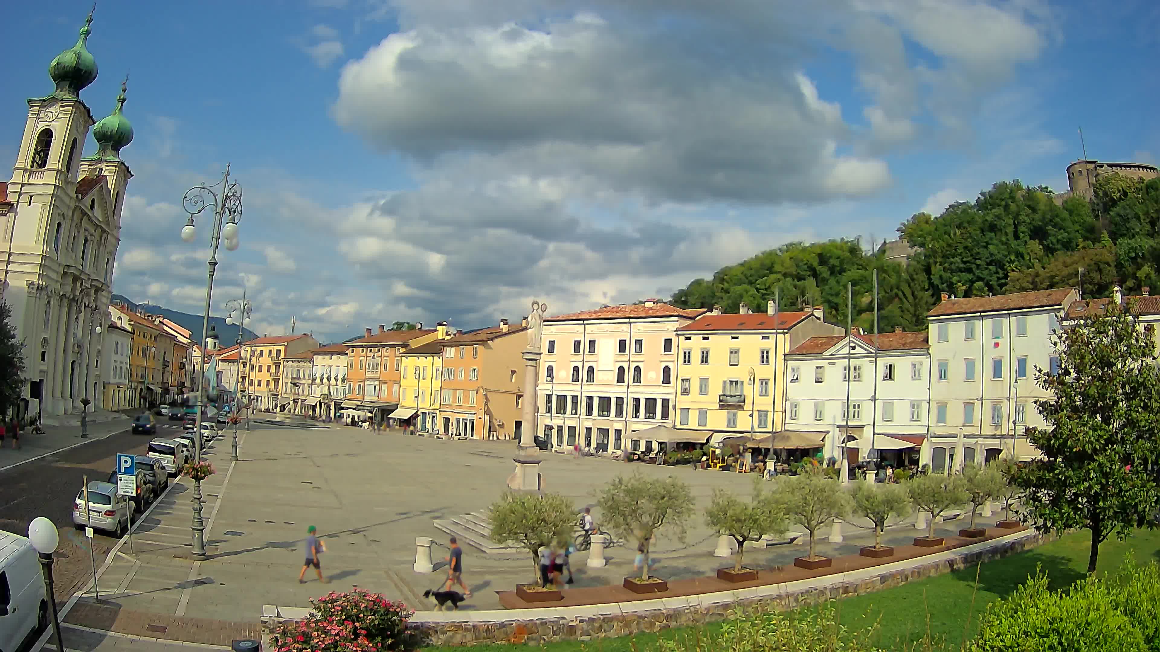 Gorizia – Place Vittoria – église st. Ignazio