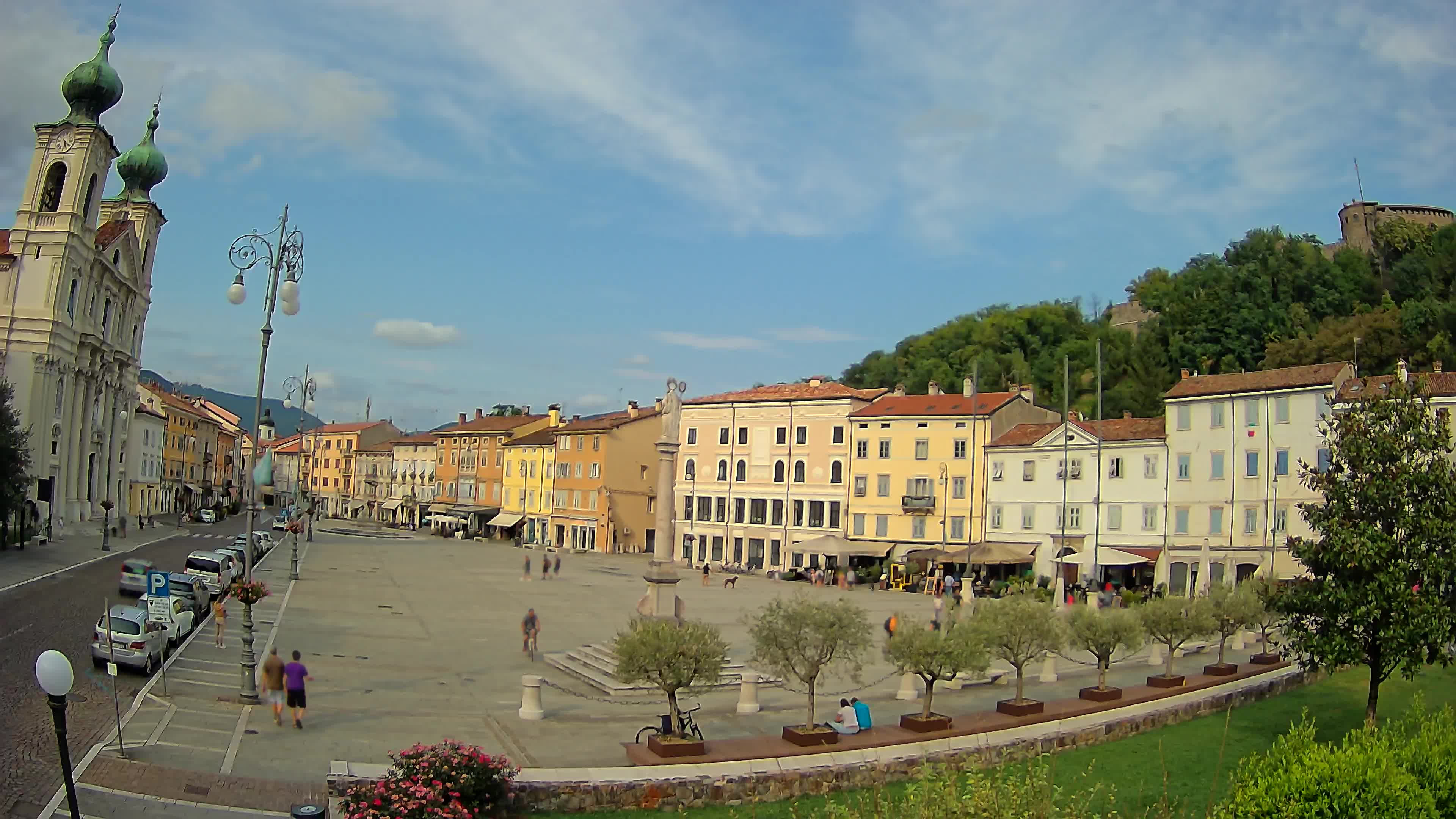 Webcam Gorizia Vittoria square – Church of st. Ignazio