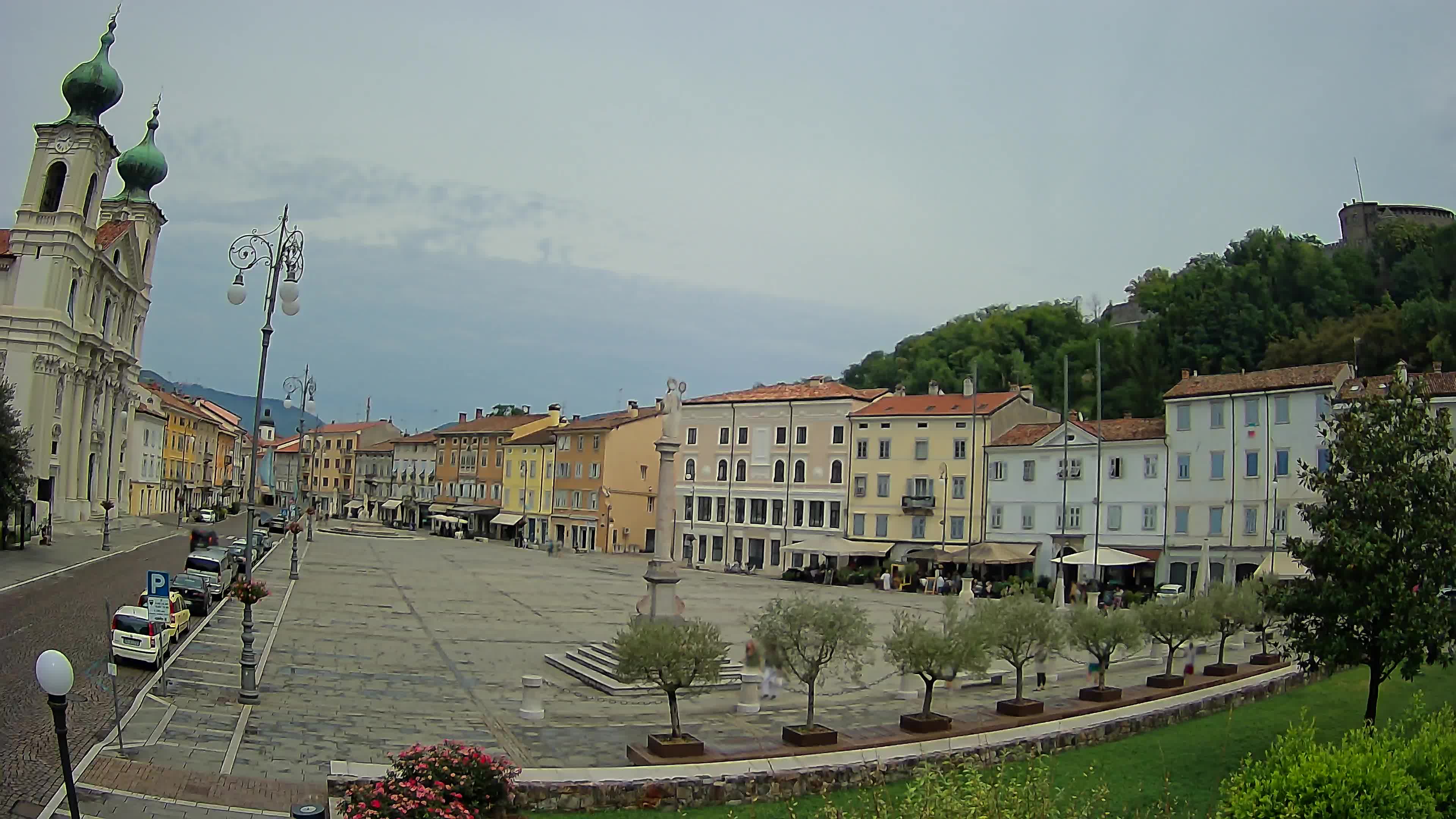 Webcam Gorizia Vittoria square – Church of st. Ignazio