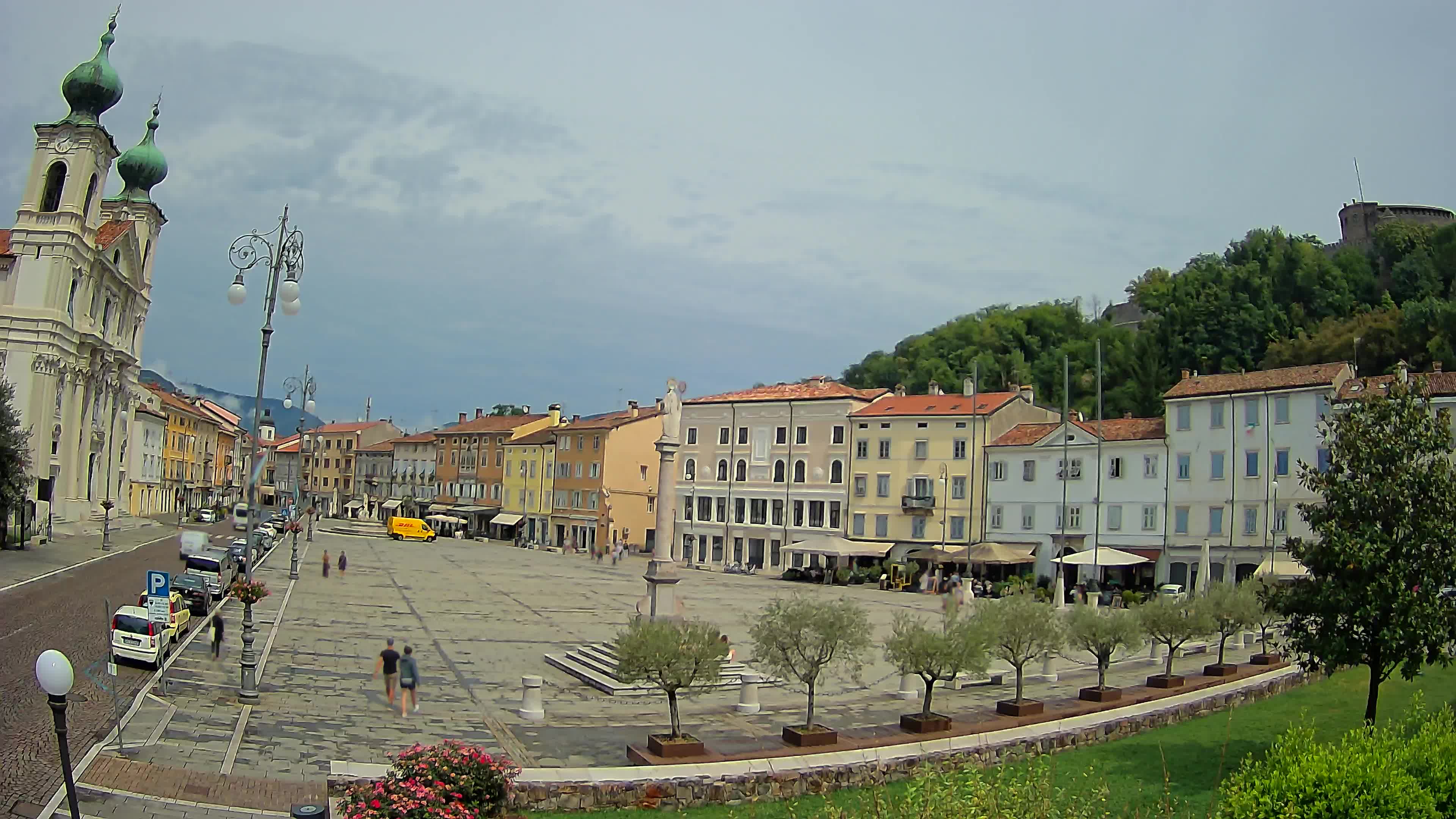 Webcam Gorizia Vittoria square – Church of st. Ignazio