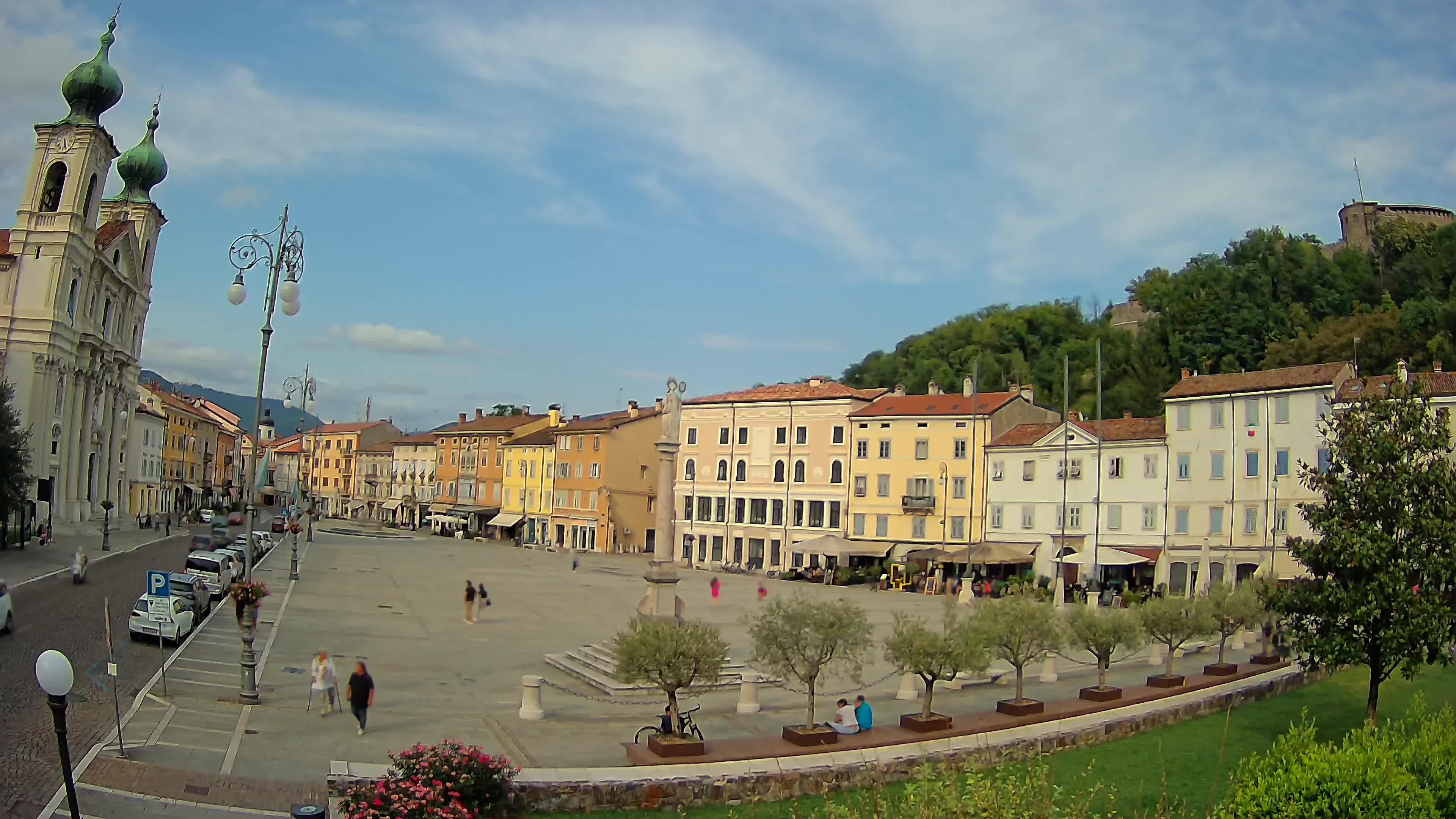 Gorizia – Place Vittoria – église st. Ignazio