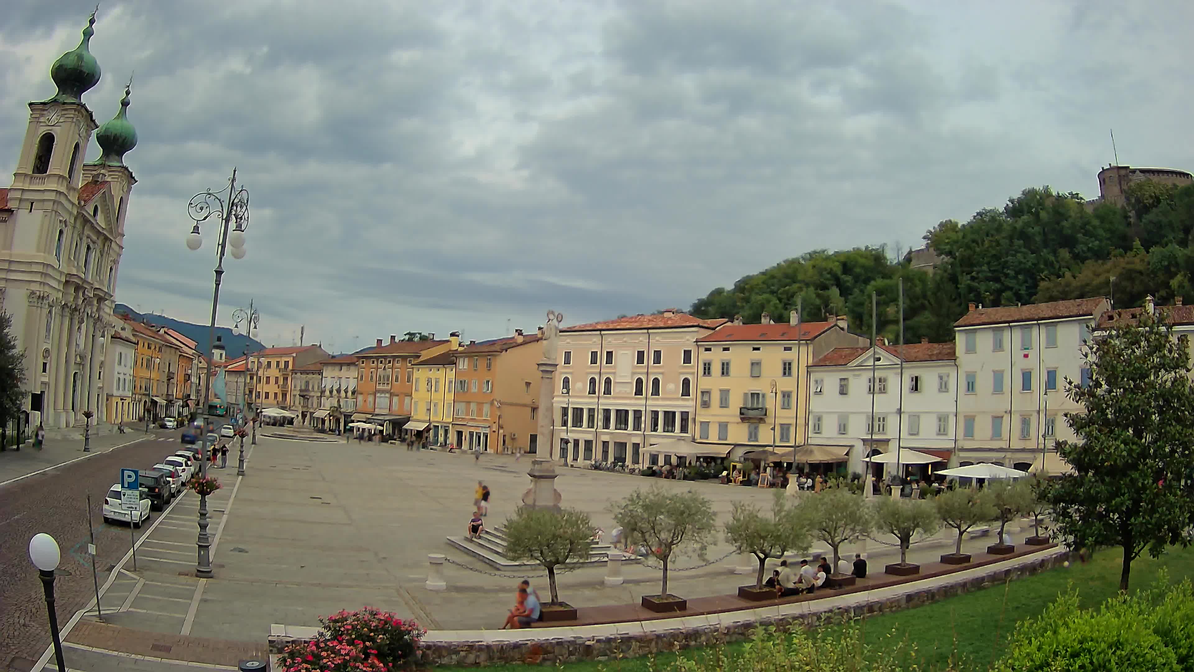 Webcam Gorizia Vittoria square – Church of st. Ignazio