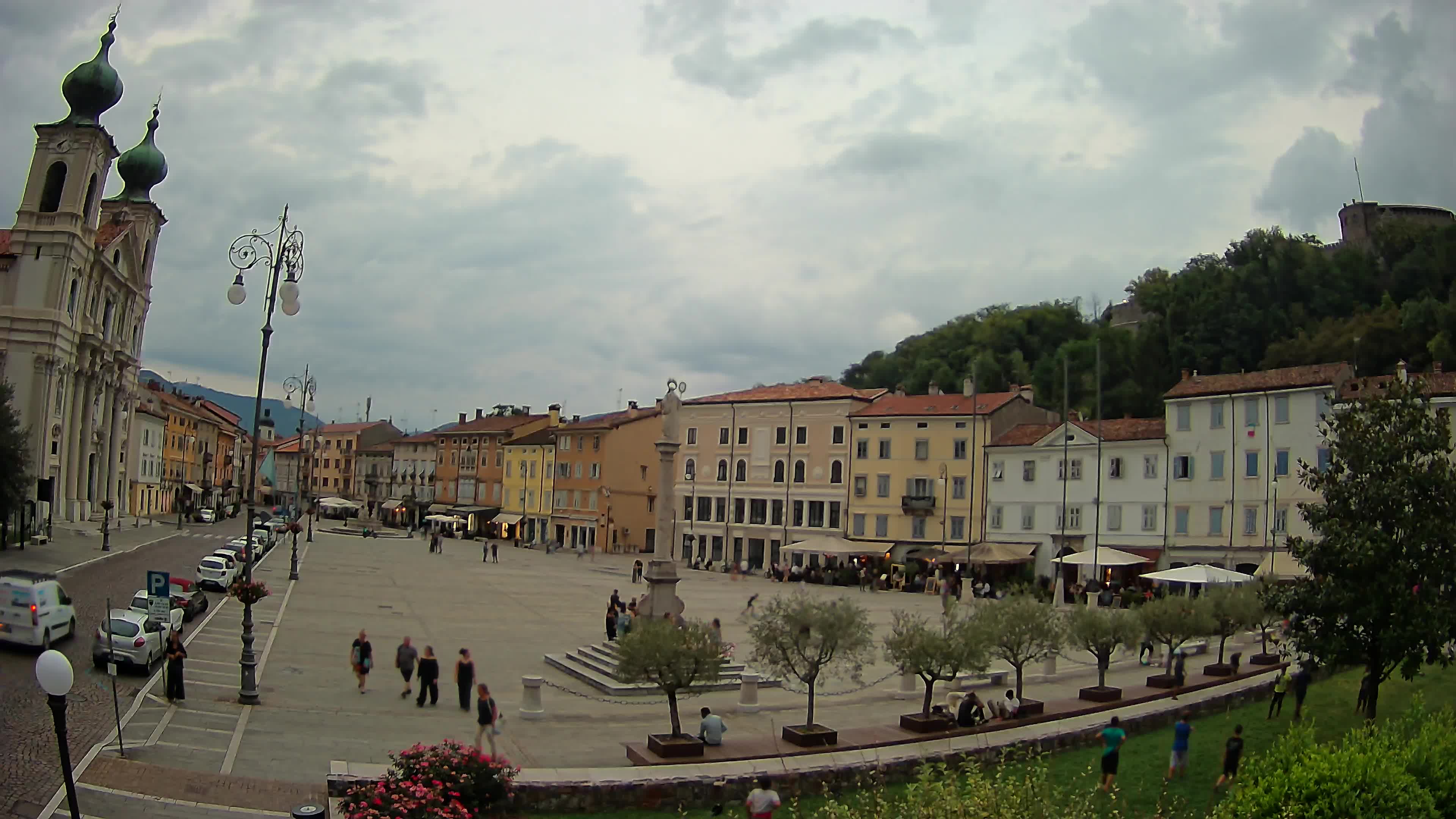Webcam Gorizia Vittoria square – Church of st. Ignazio
