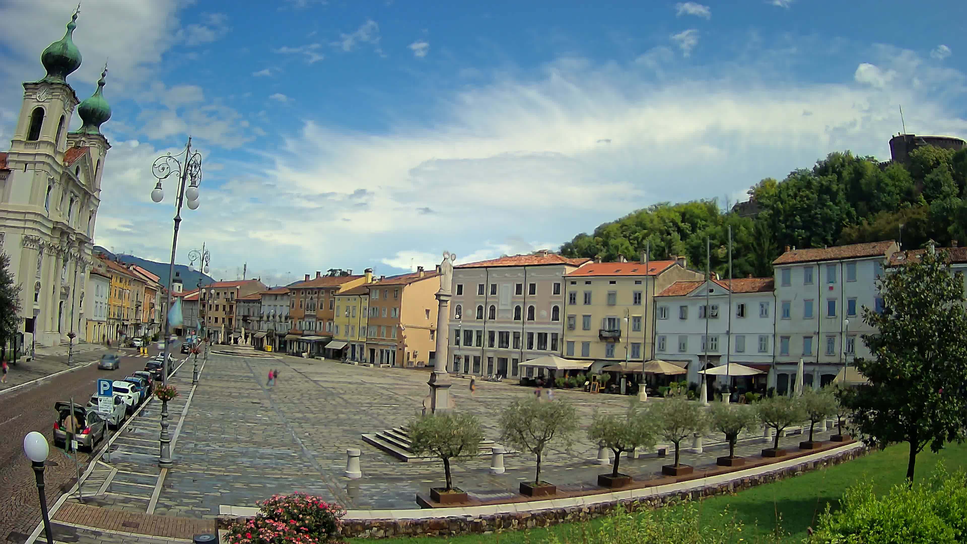 Webcam Gorizia Vittoria square – Church of st. Ignazio