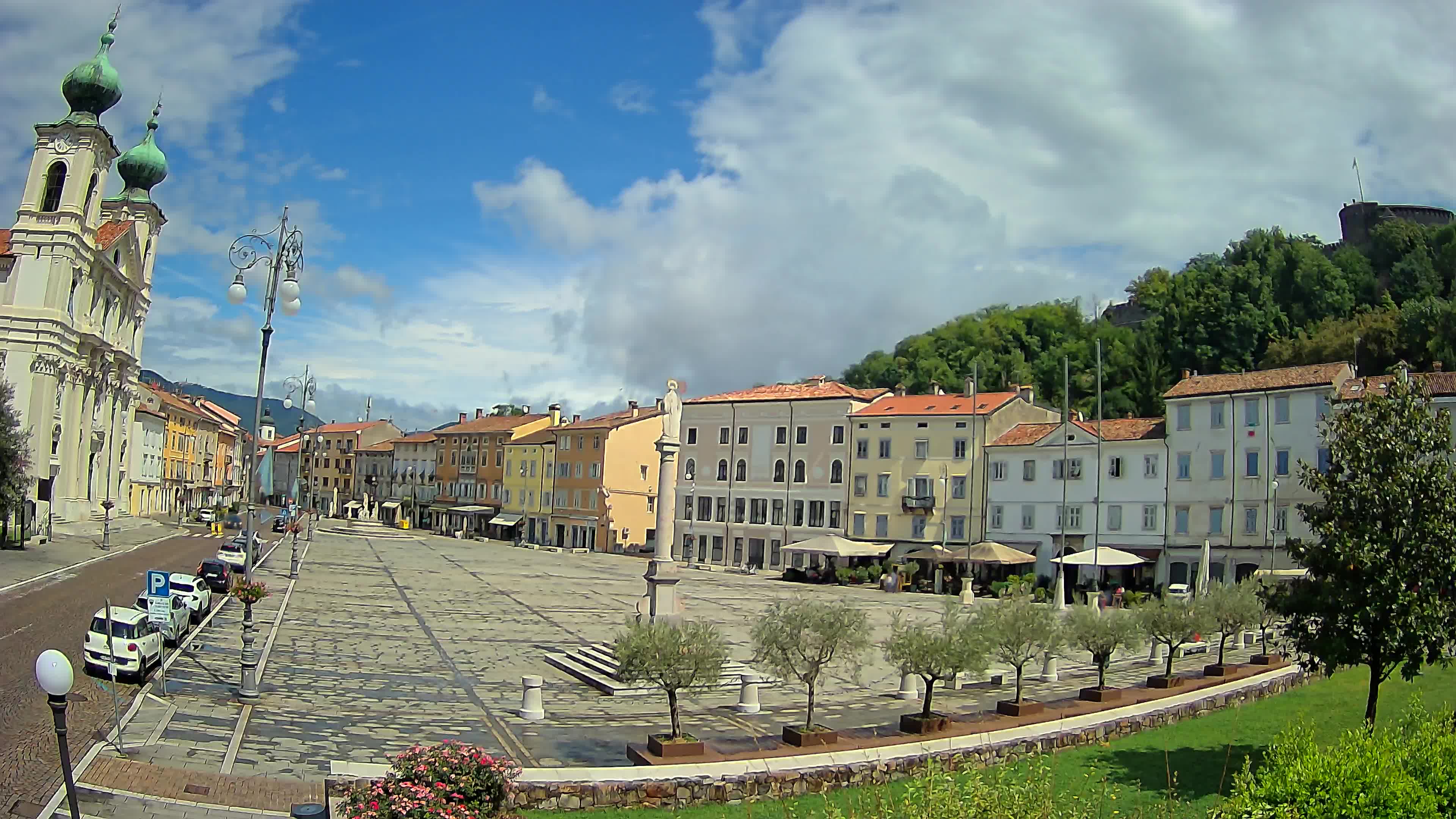 Webcam Gorizia Vittoria square – Church of st. Ignazio