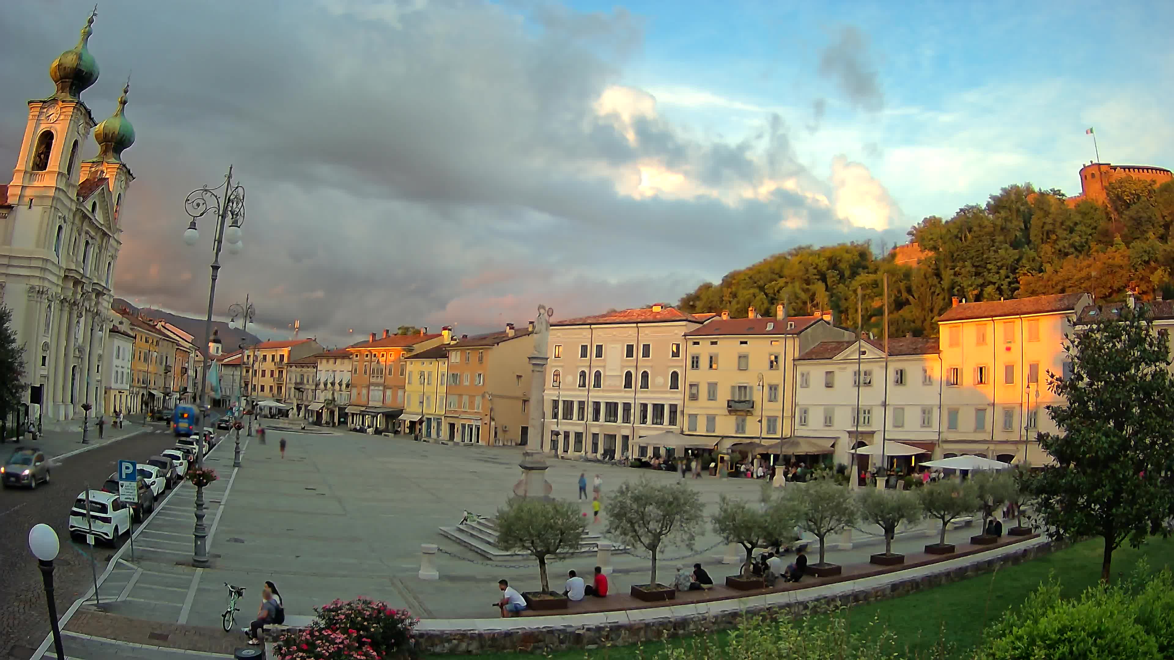 Webcam Gorizia Vittoria square – Church of st. Ignazio
