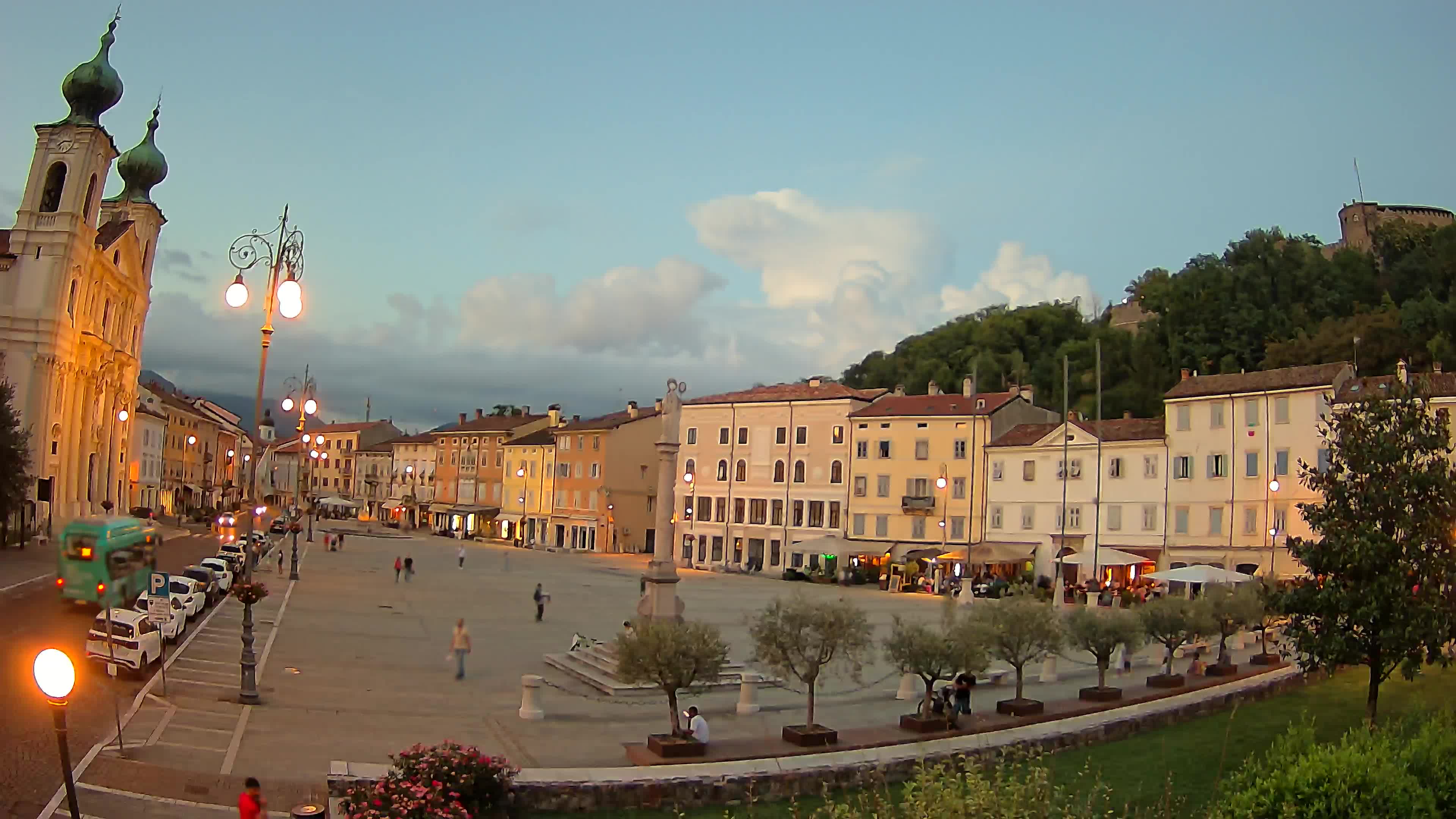 Webcam Gorizia Vittoria square – Church of st. Ignazio