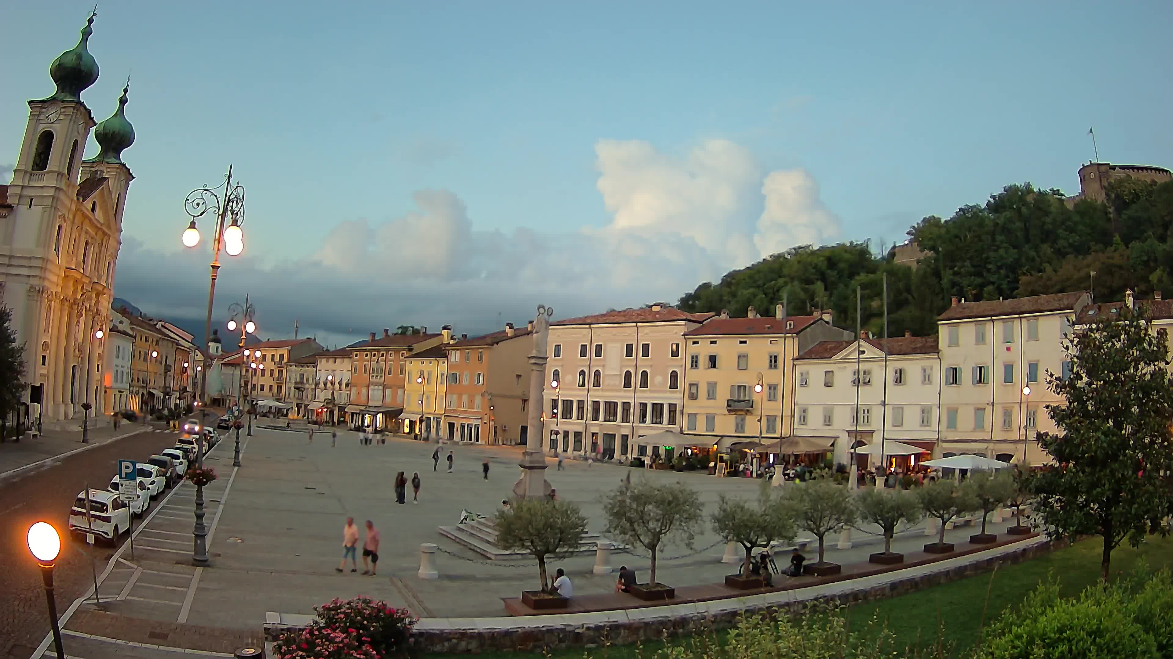 Webcam Gorizia Vittoria square – Church of st. Ignazio