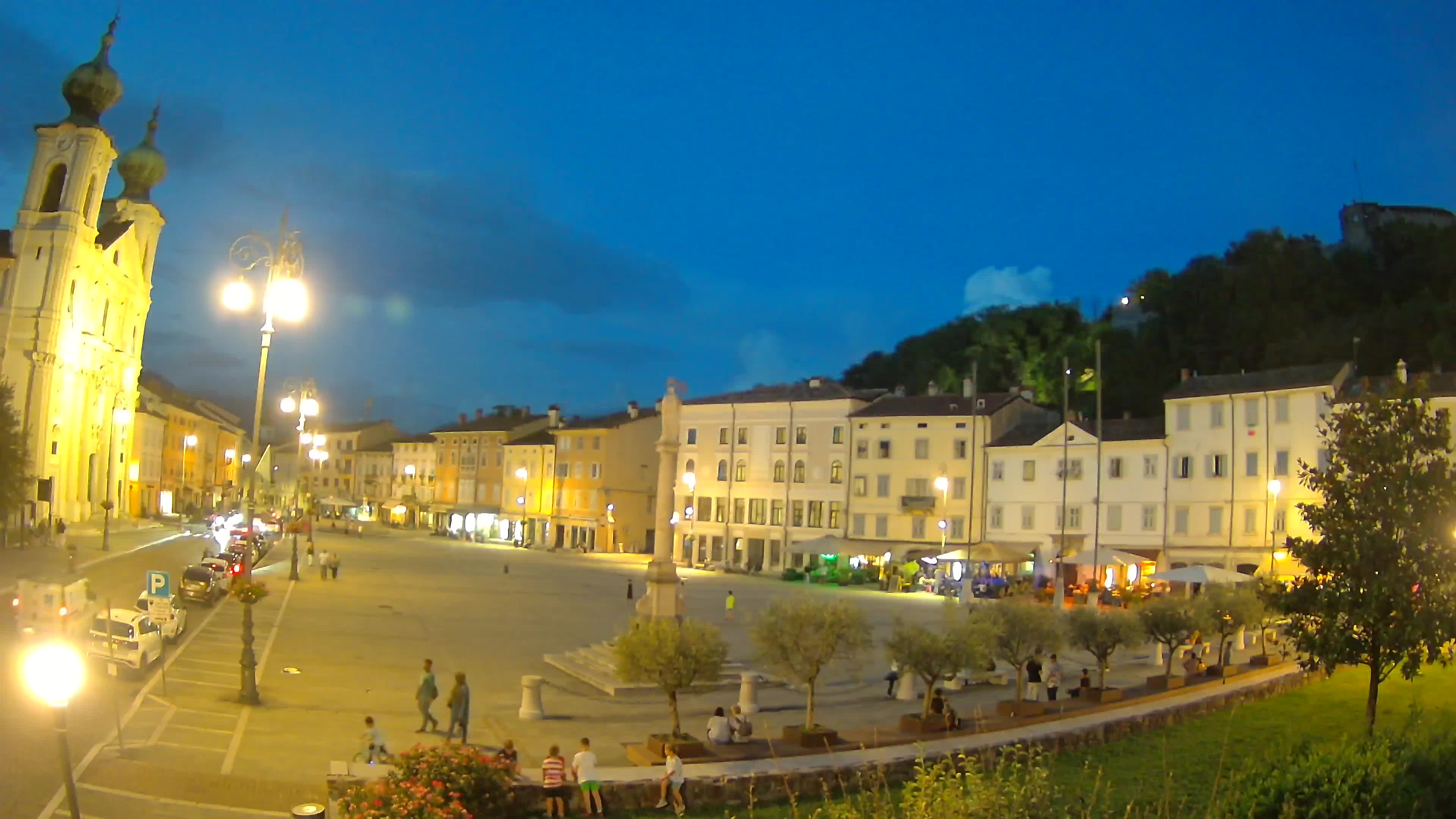 Webcam Gorizia Vittoria square – Church of st. Ignazio