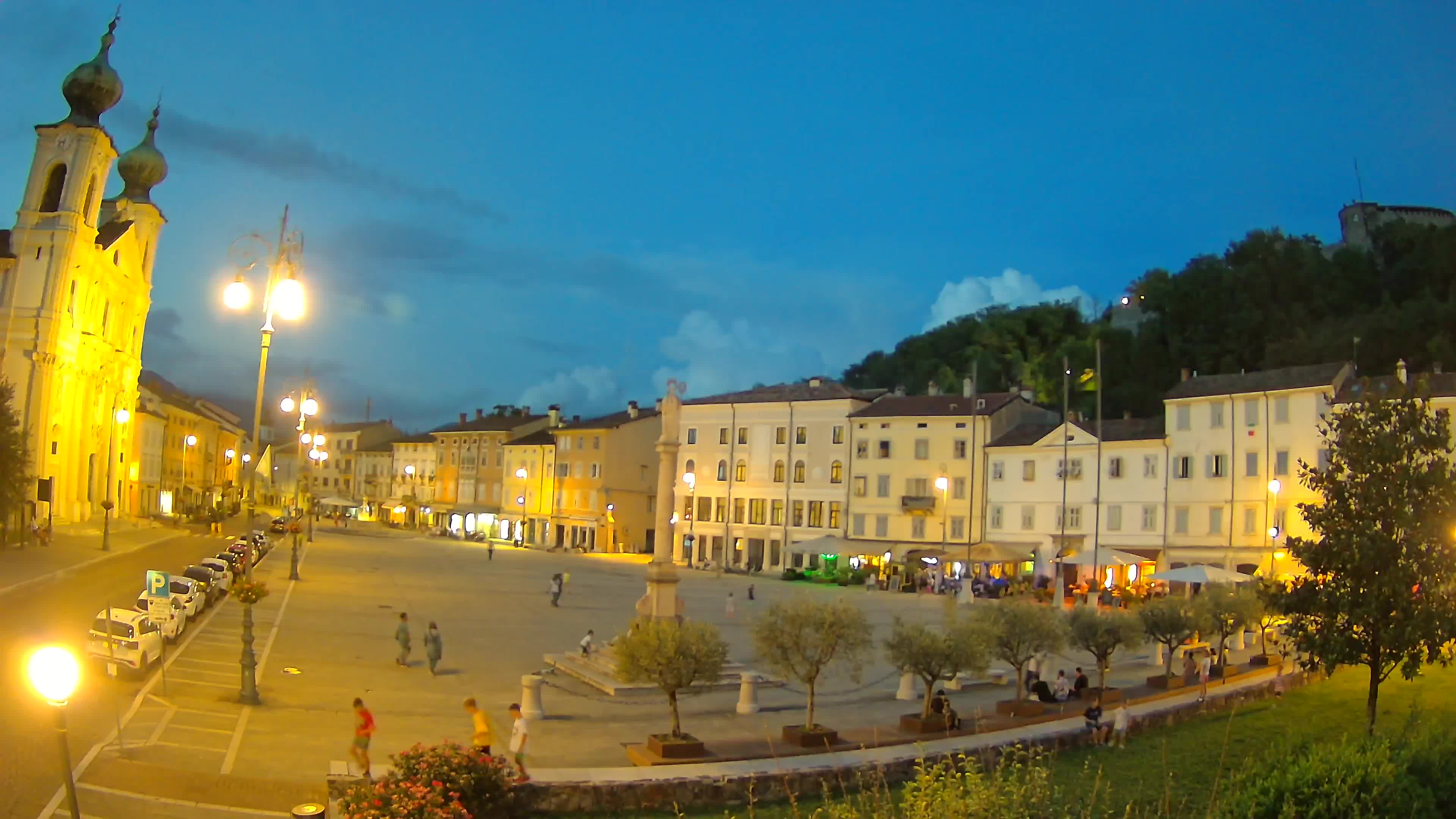Webcam Gorizia Vittoria square – Church of st. Ignazio