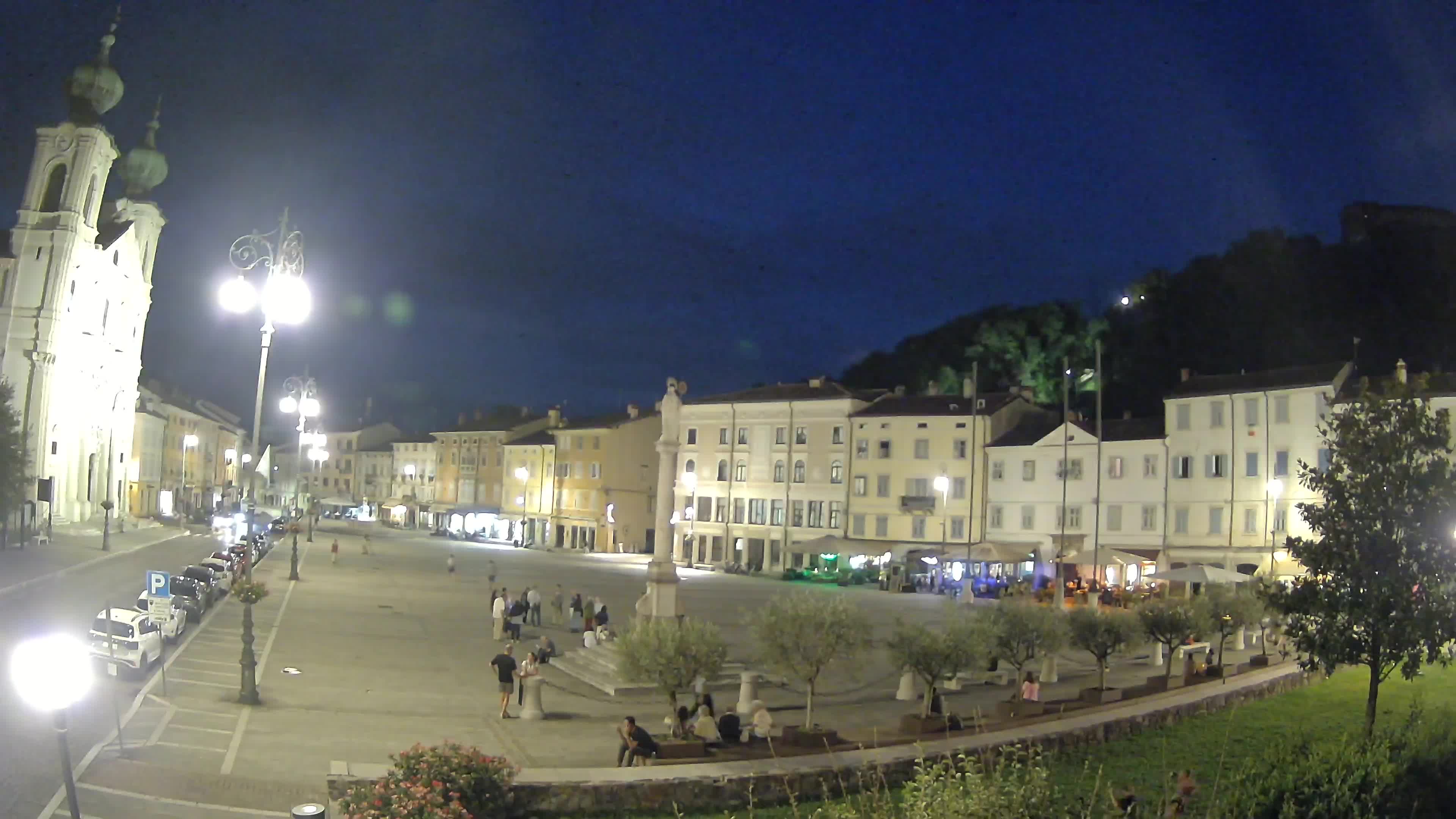 Webcam Gorizia Vittoria square – Church of st. Ignazio