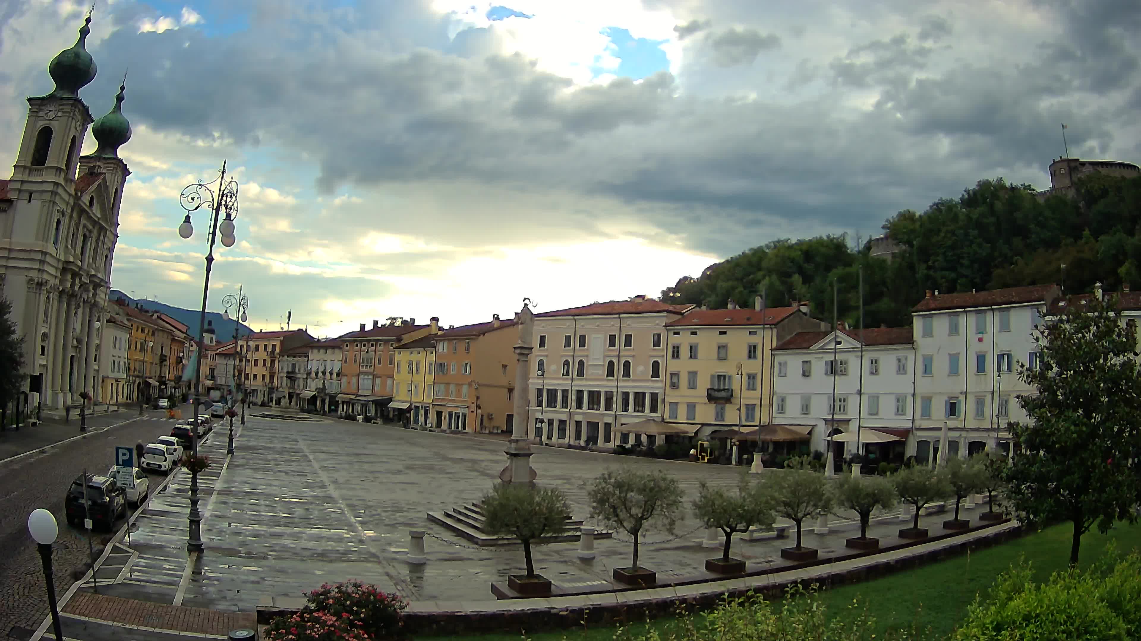 Gorizia – Place Vittoria – église st. Ignazio