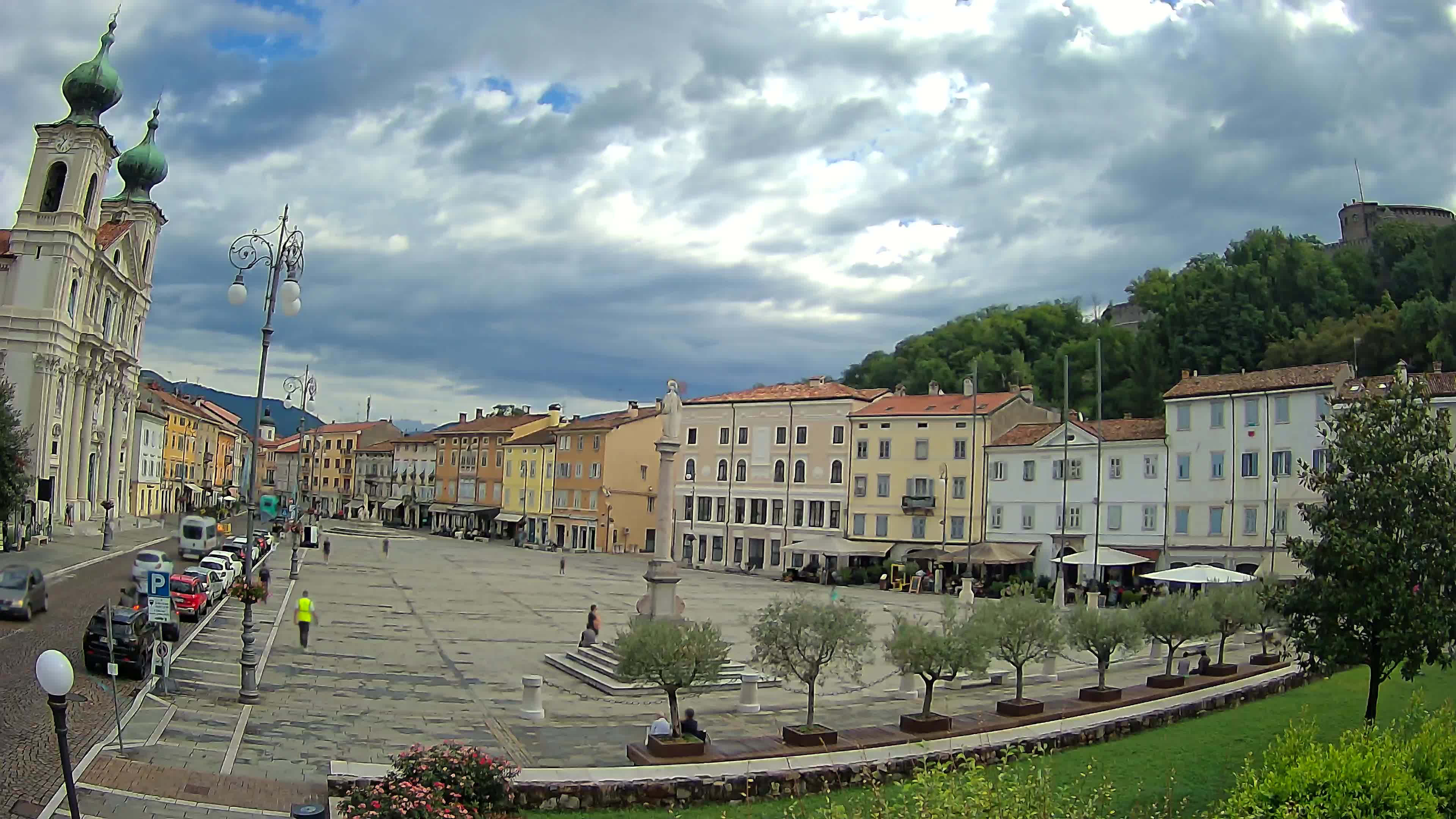 Webcam Gorizia Vittoria square – Church of st. Ignazio