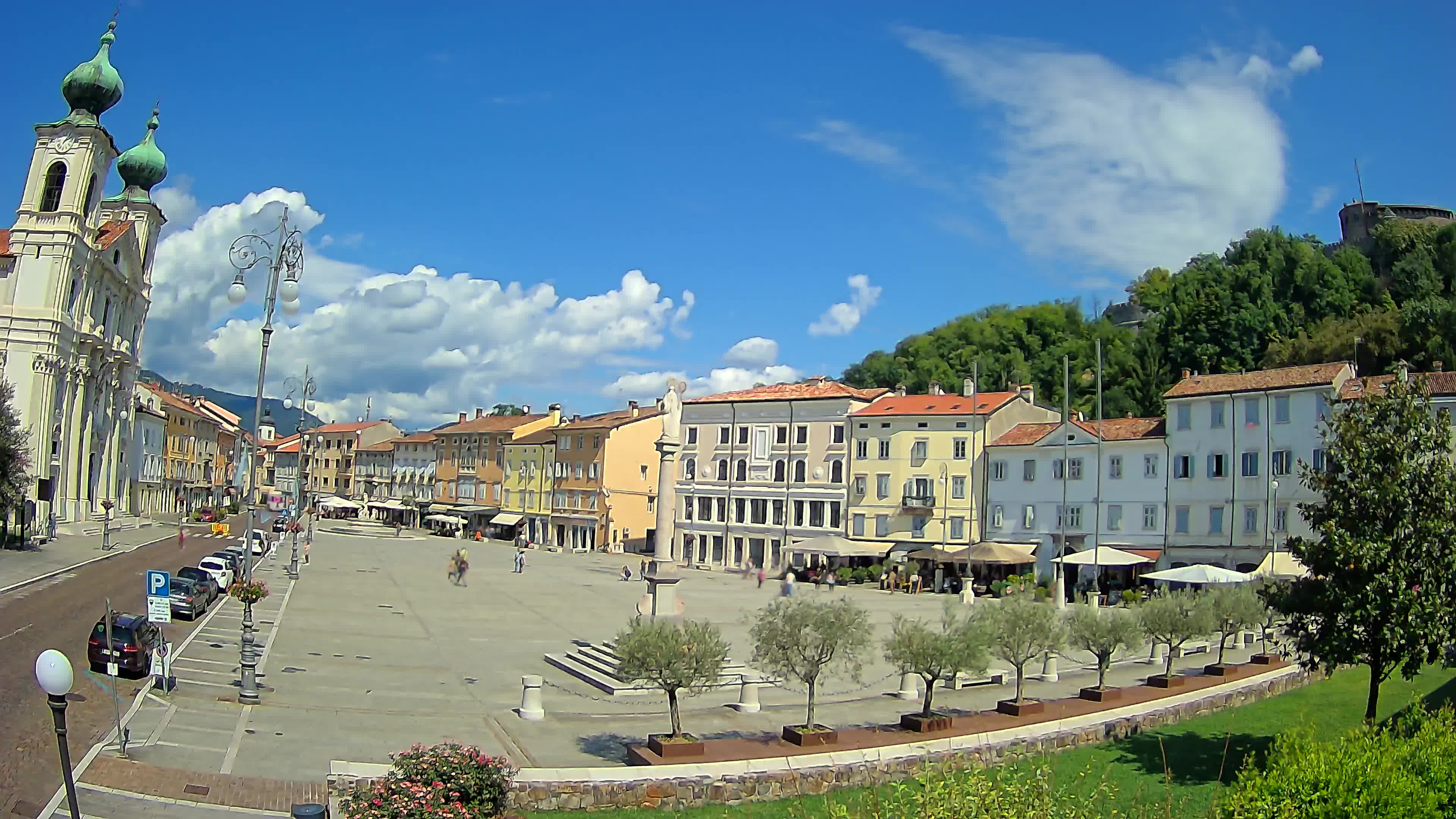 Webcam Gorizia Vittoria square – Church of st. Ignazio