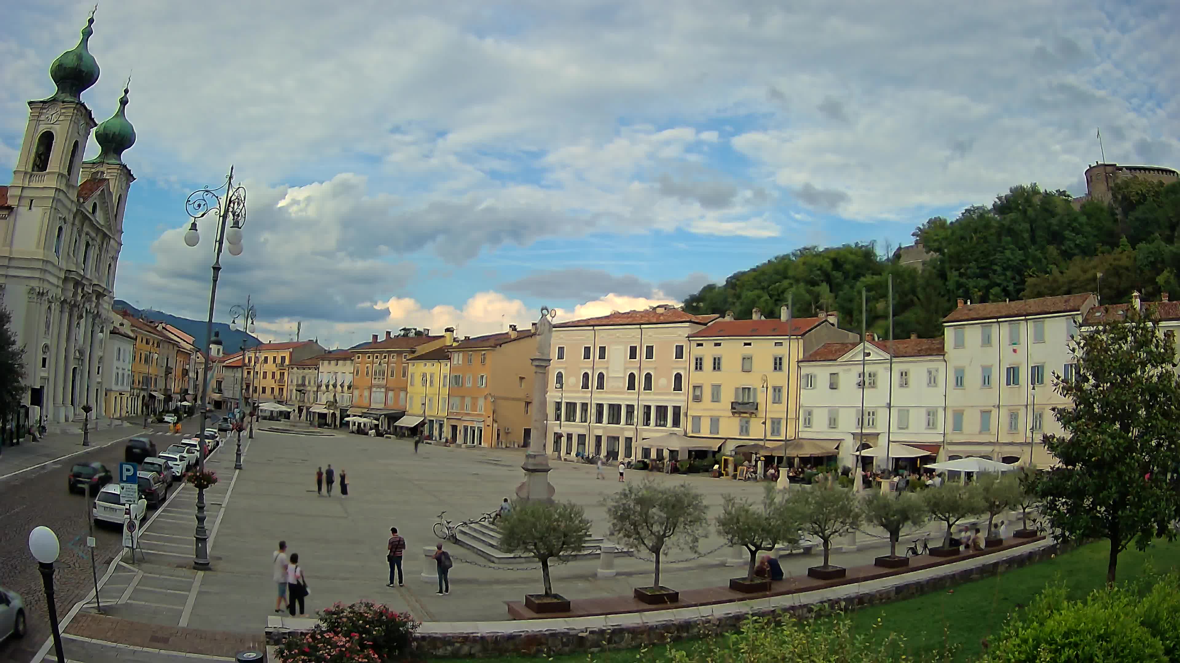 Gorizia – Place Vittoria – église st. Ignazio
