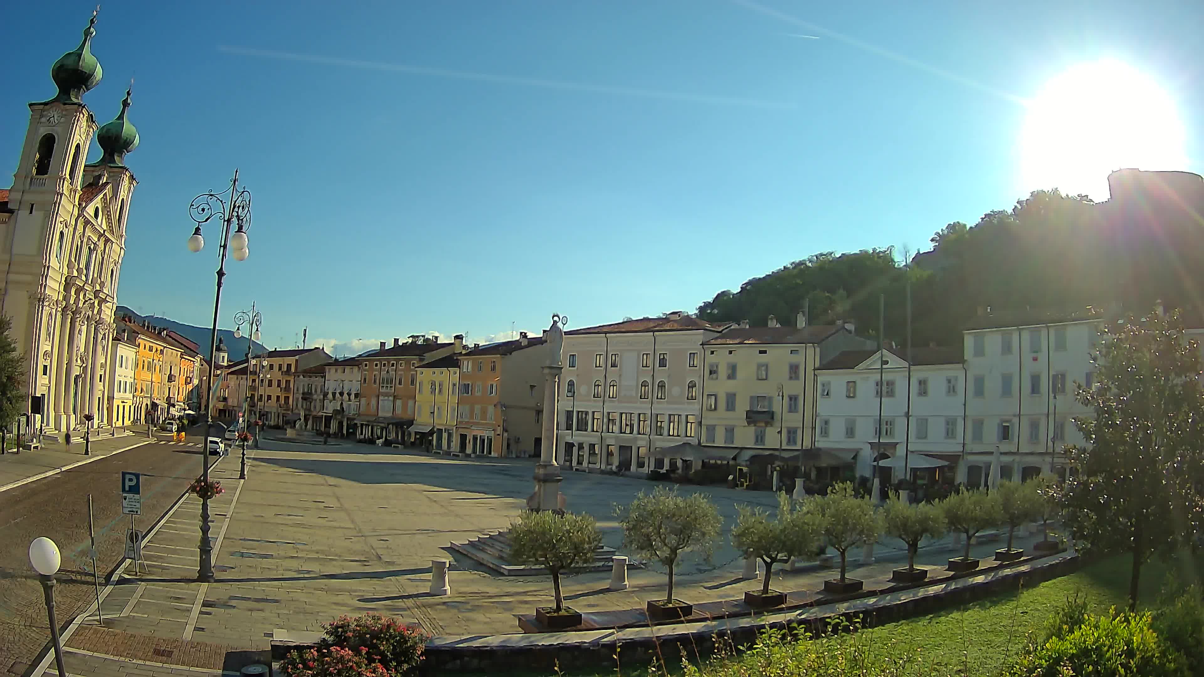 Gorizia – Place Vittoria – église st. Ignazio